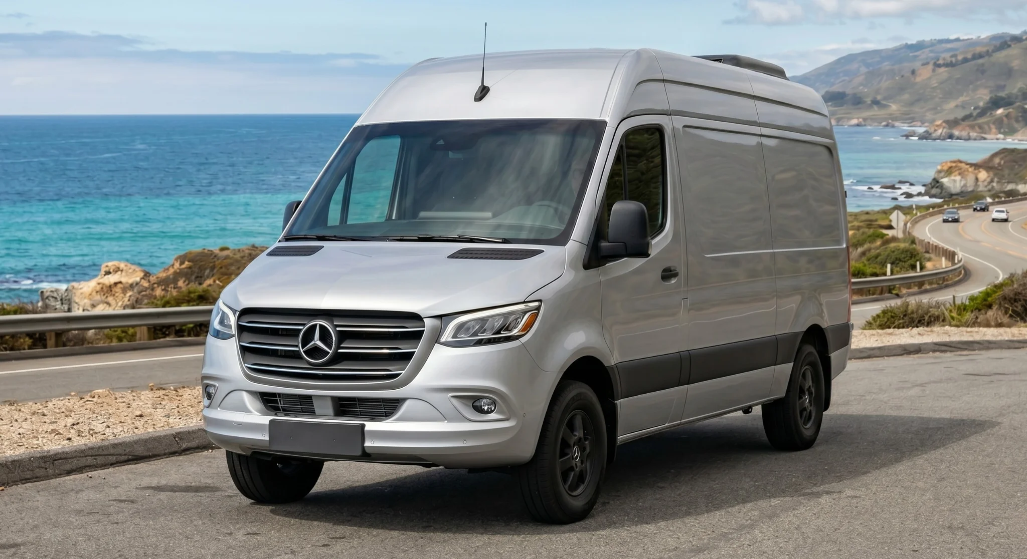 2026 Mercedes-Benz Sprinter cargo van at Mercedes-Benz of El Cajon