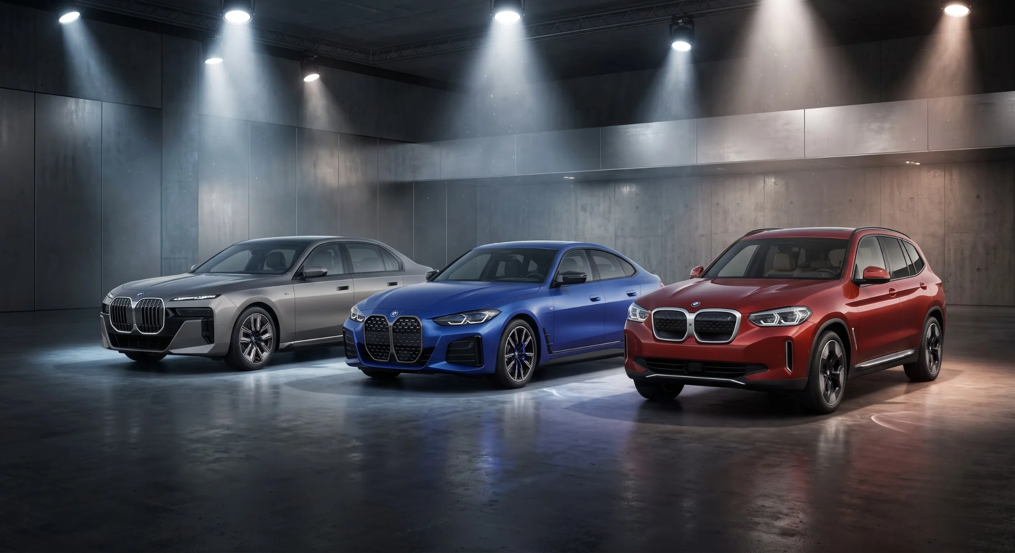 Batería de alta tensión de un vehículo eléctrico BMW i4 en BMW of Riverside