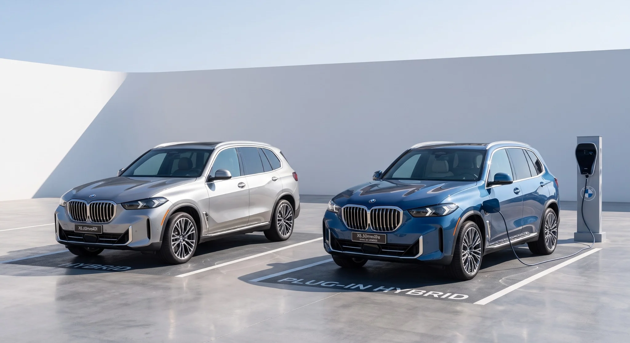 Electrified BMW models — all-electric and plug-in hybrid options