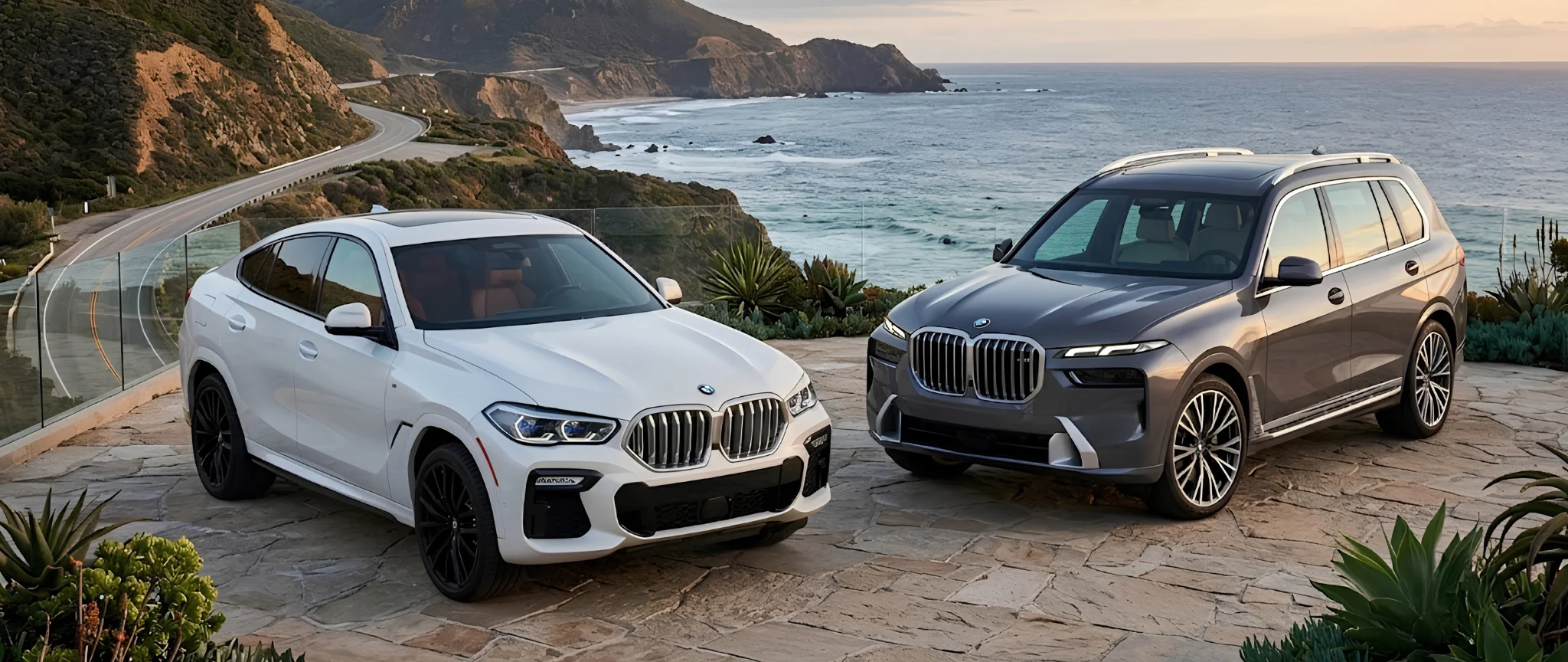 BMW X6 2027 y BMW X7 2027 comparados lado a lado en BMW of Riverside