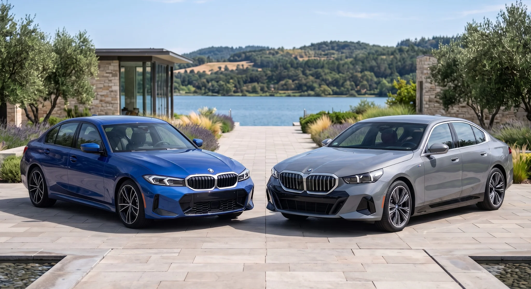 2026 BMW 3 Series and 2026 BMW 5 Series luxury sedans available at BMW of Riverside