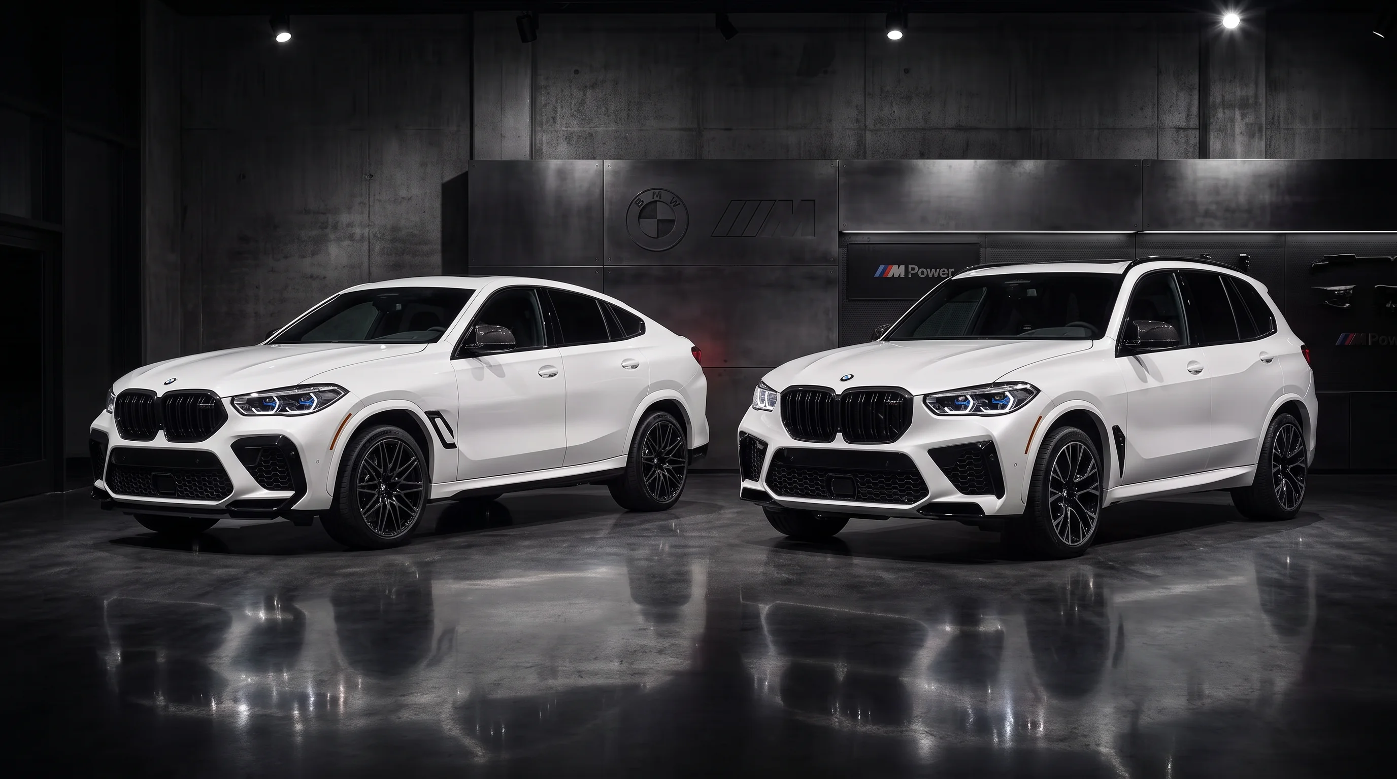 2026 BMW X5 M Competition and 2026 BMW X6 M Competition shown side by side at BMW of Riverside