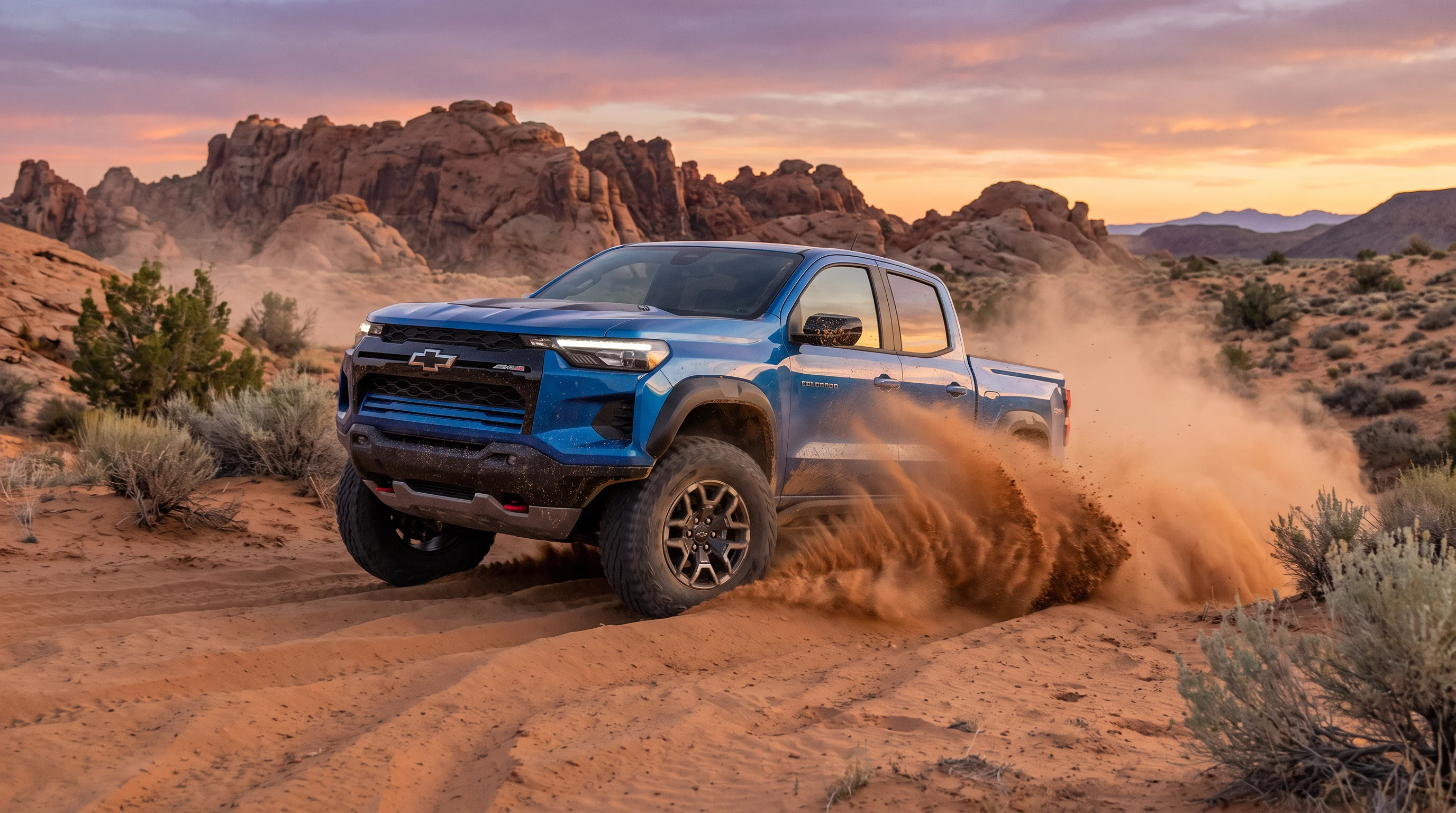 2026 Chevrolet Colorado ZR2 off-road pickup, one of three Colorado off-road trims at Buchanan Automotive Chevrolet