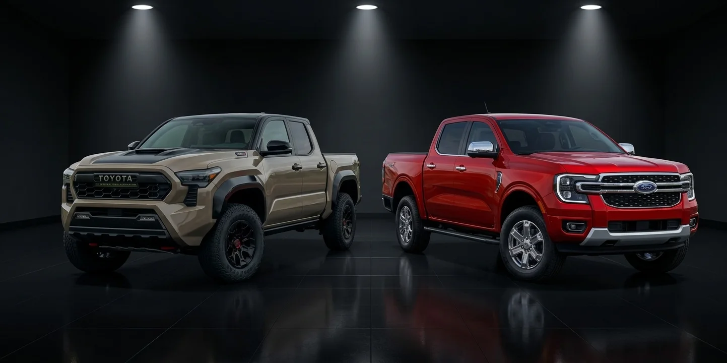 Toyota Tacoma 2026 vs Ford Ranger 2026, comparativa de capacidad de remolque