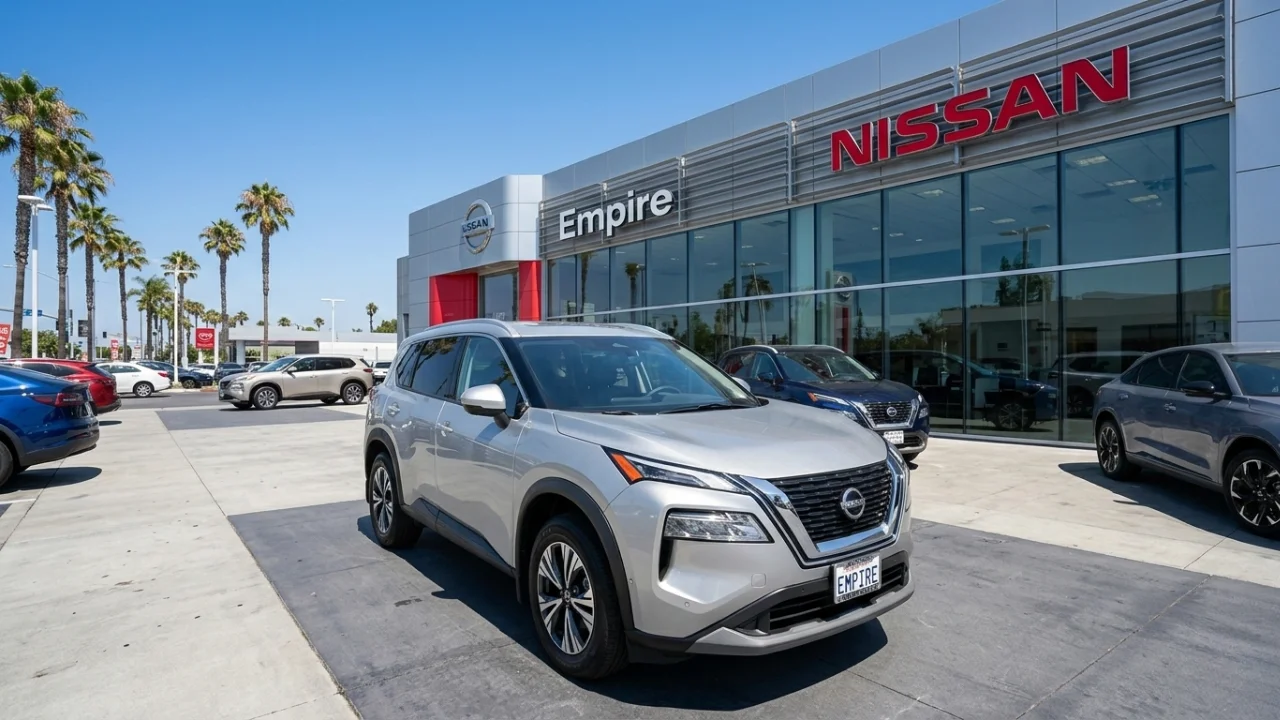 2026 Nissan Rogue compact SUV at Empire Nissan in Ontario, CA