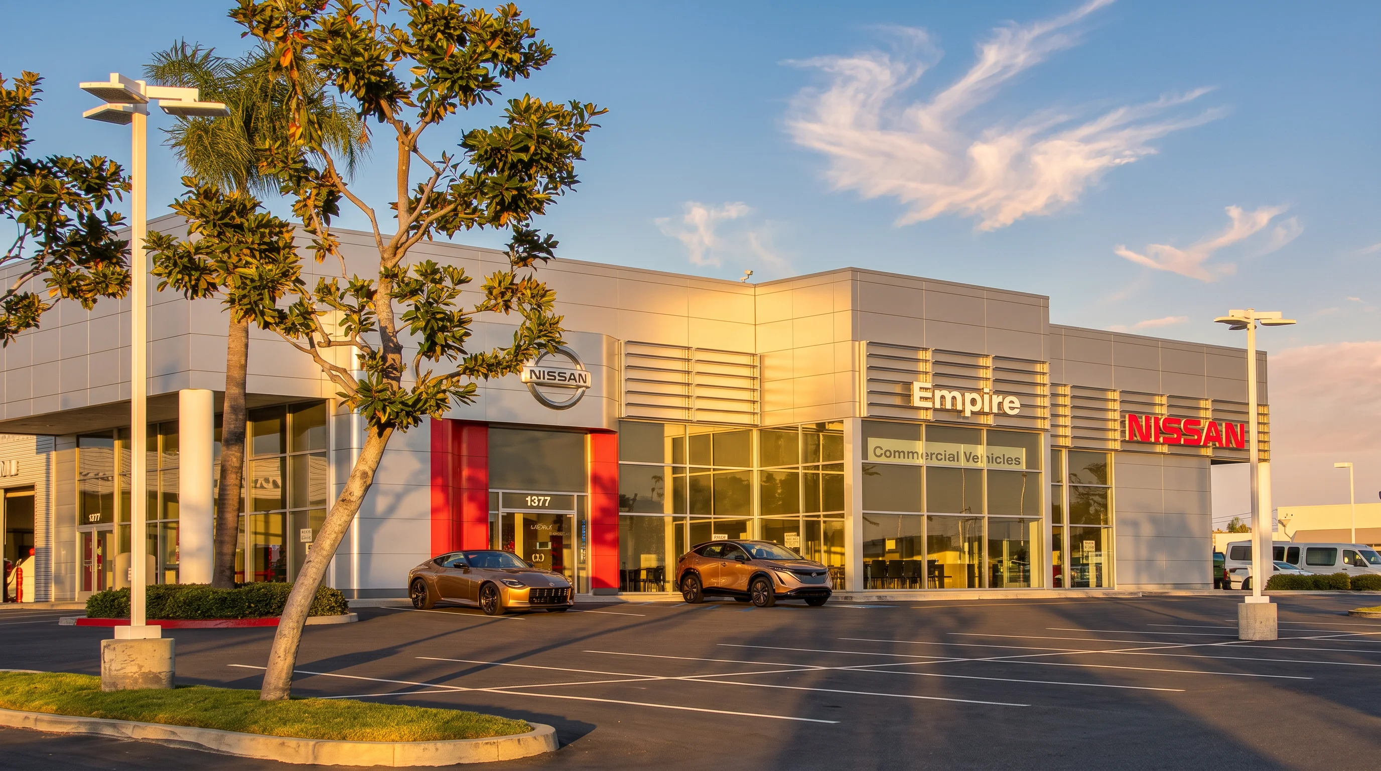 Empire Nissan dealership in Ontario, CA, serving Nissan shoppers near Rancho Cucamonga