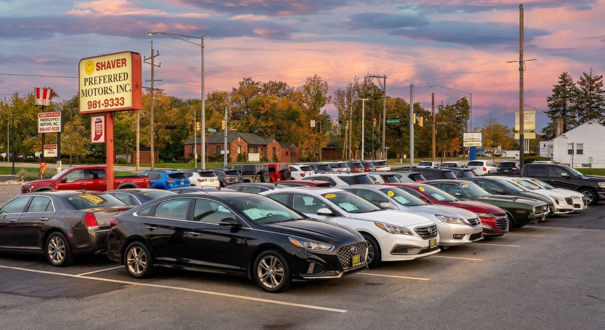 Shaver Preferred Motors used vehicle inventory in Merrillville, Indiana