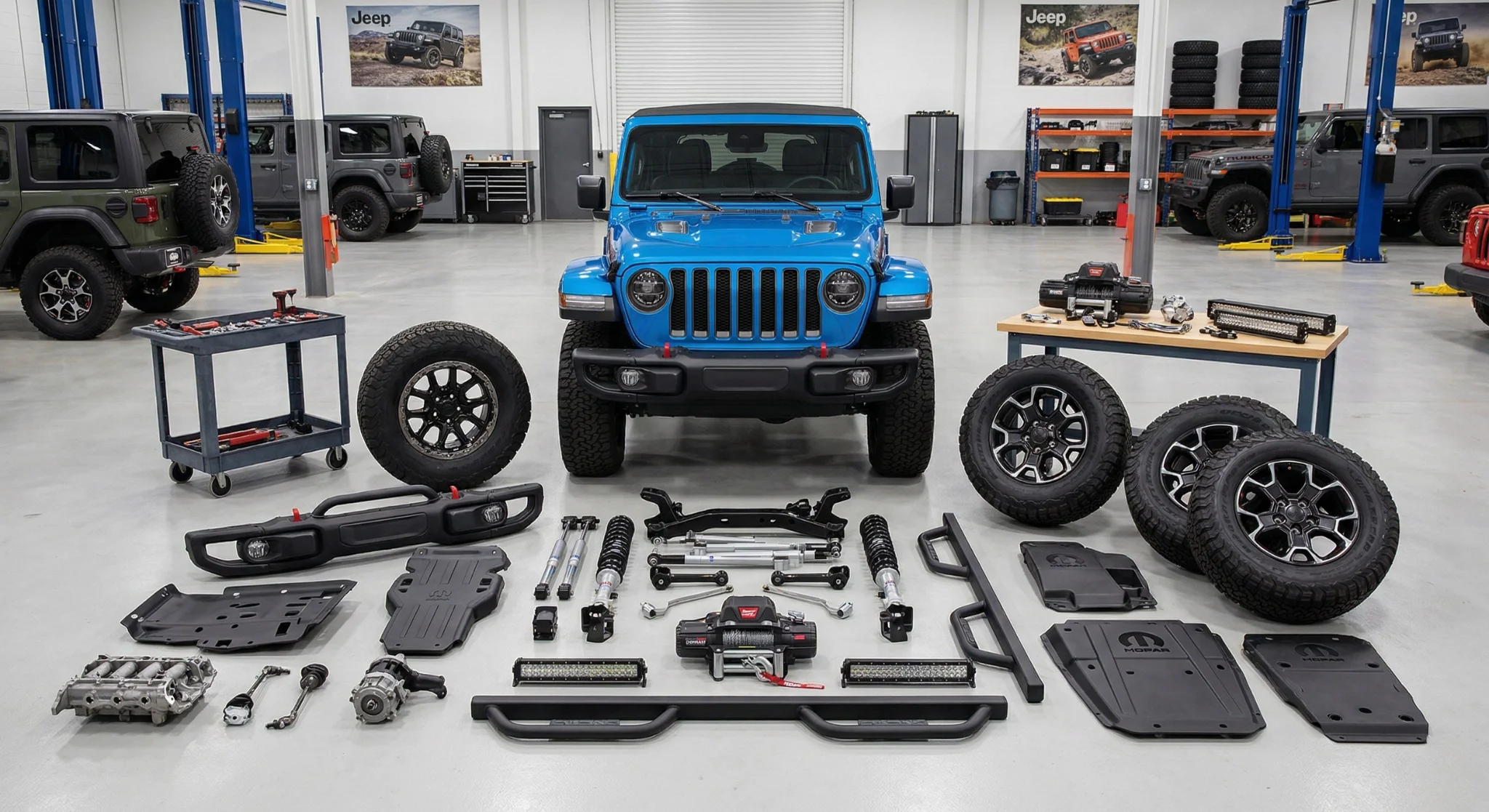 Fontana Chrysler Dodge Jeep Ram parts department serving San Bernardino and Riverside drivers