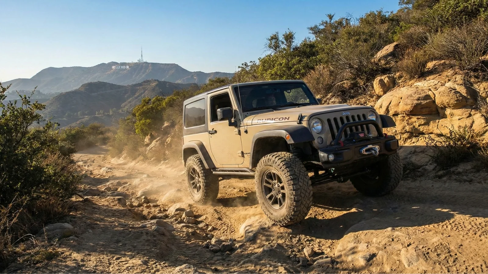 Off-road trails near Fontana California for Jeep Wrangler owners