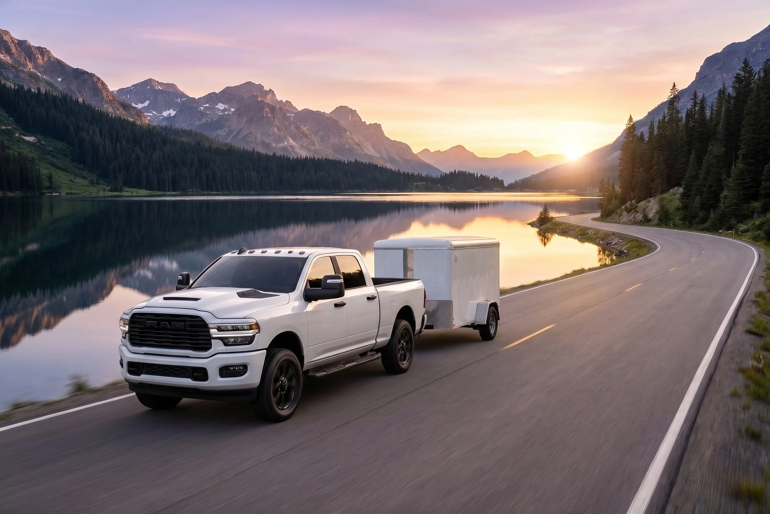 Guía de capacidad de remolque para camiones comerciales en Fontana Chrysler Dodge Jeep Ram