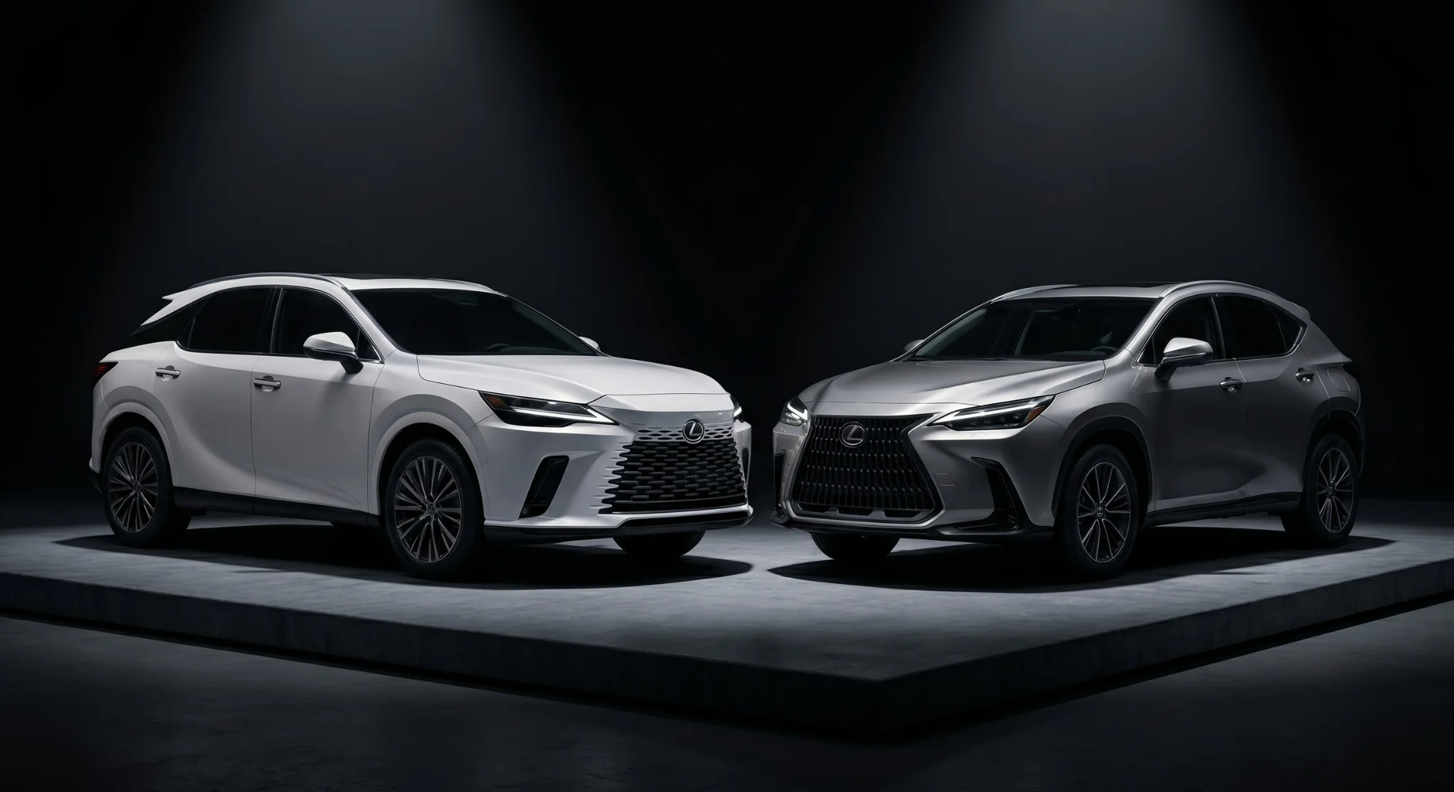 2026 Lexus RX and 2026 Lexus NX luxury crossovers