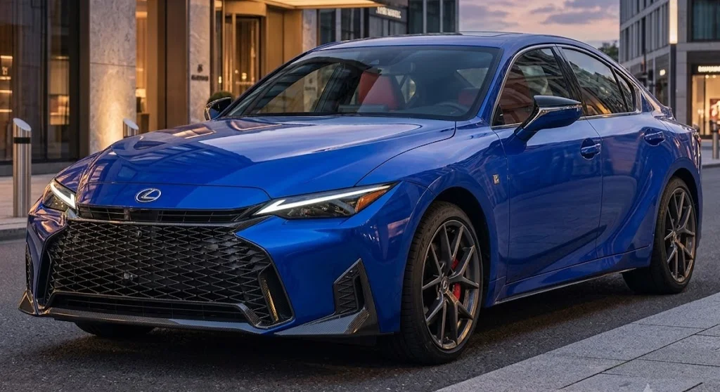 2026 Lexus IS 350 compact luxury sport sedan compared to the 2026 BMW 3 Series at Fresno Lexus