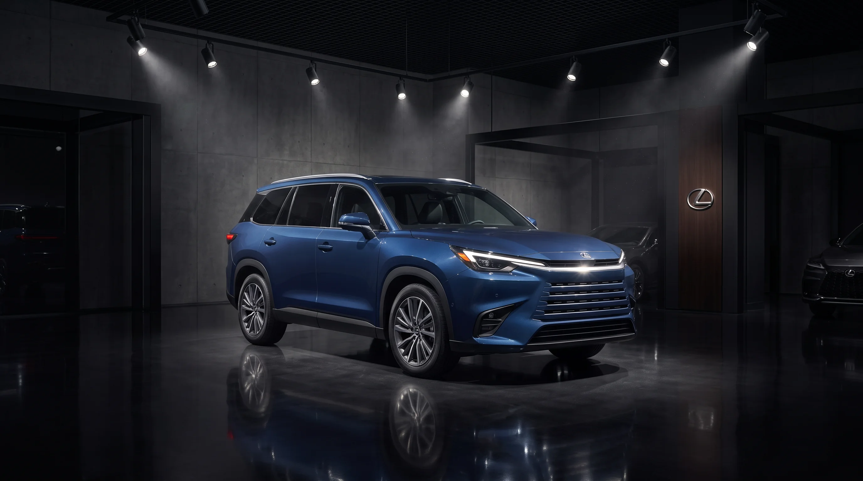Lexus SUV on display at Fresno Lexus in Fresno, California