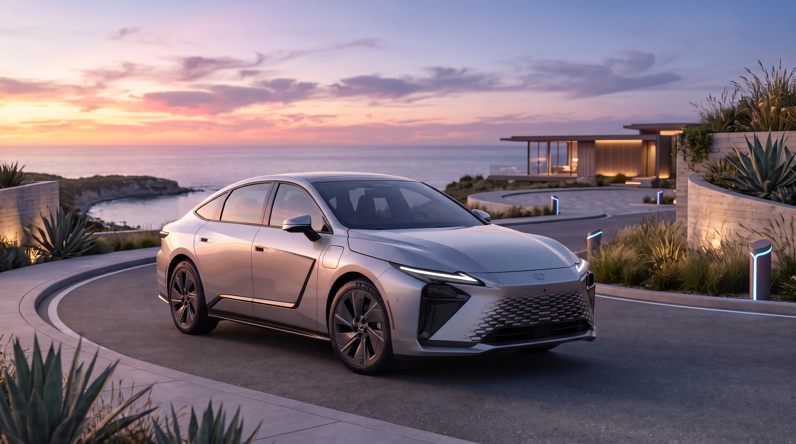 2026 Lexus ES electrified luxury sedan available at Fresno Lexus