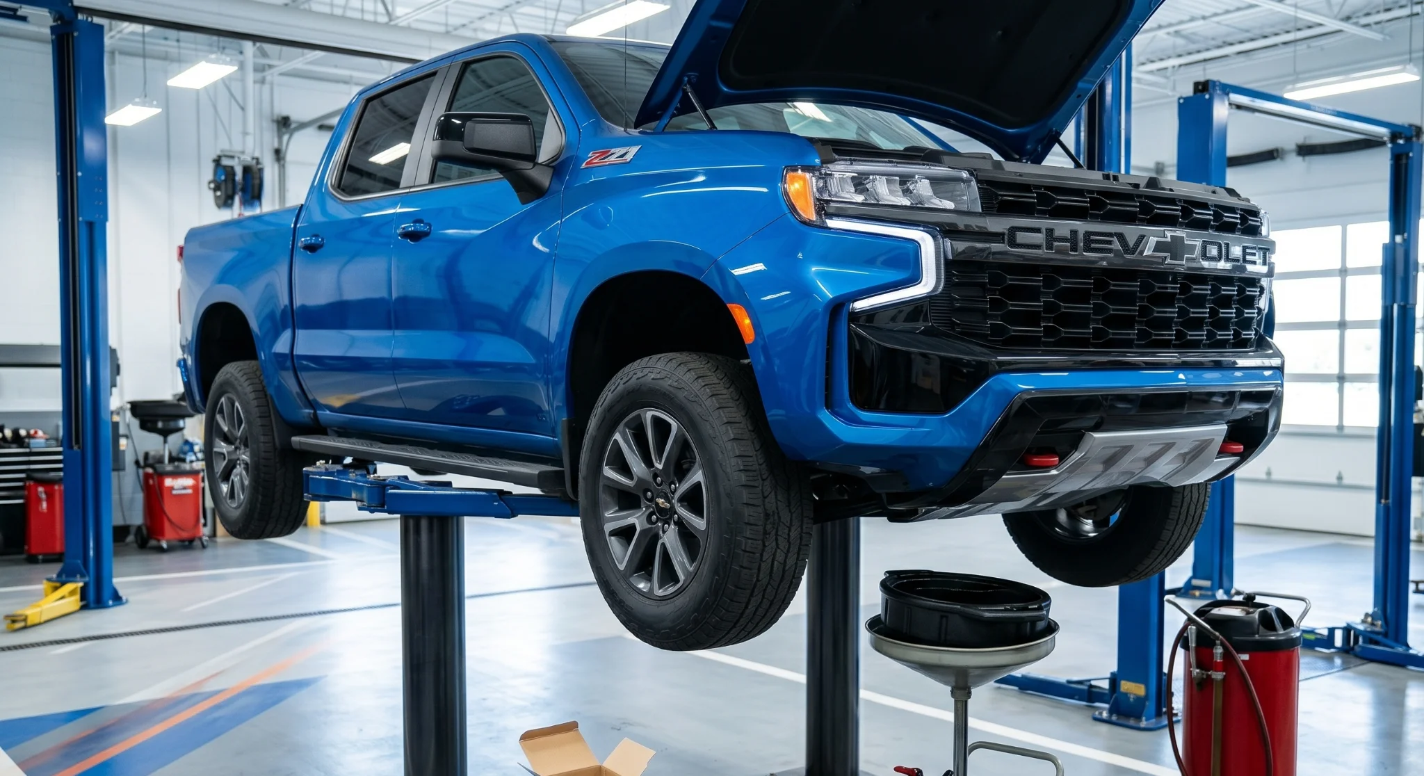 Servicio de cambio de aceite en Galleria Chevrolet, Dallas TX