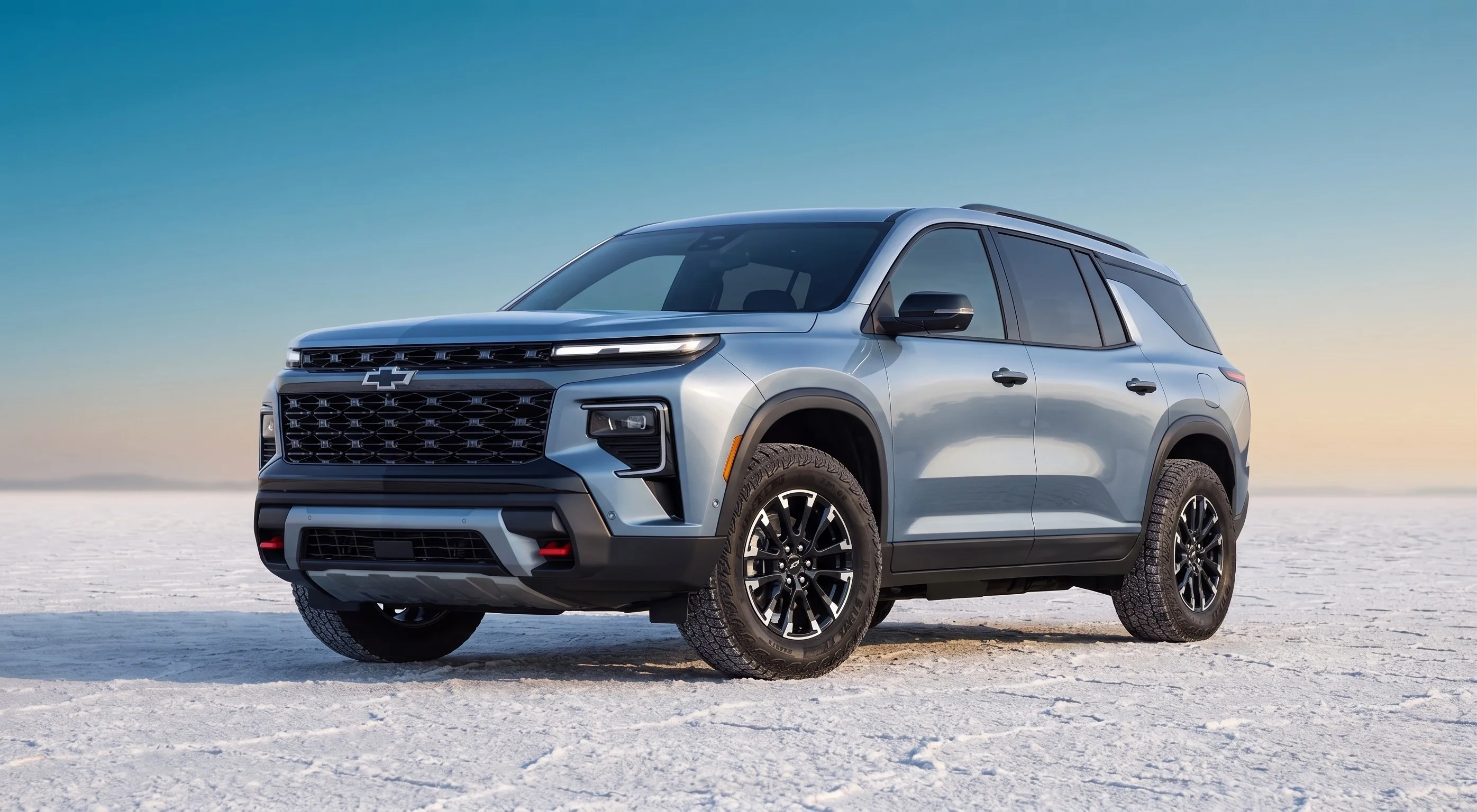 2026 Chevrolet Traverse three-row midsize SUV at Galleria Chevrolet in Dallas