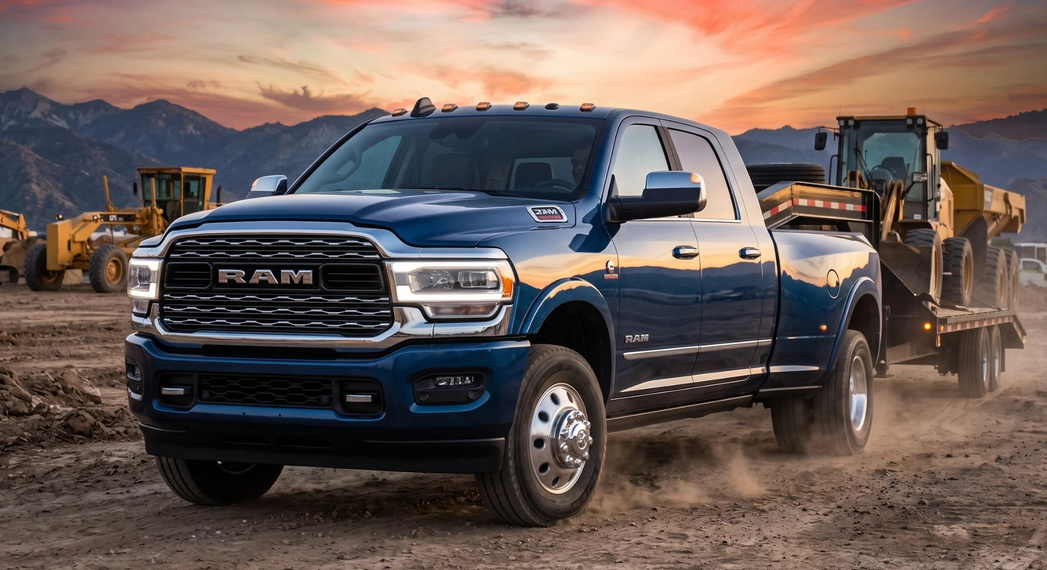 Ram 3500 Cummins turbo-diesel heavy-duty pickup