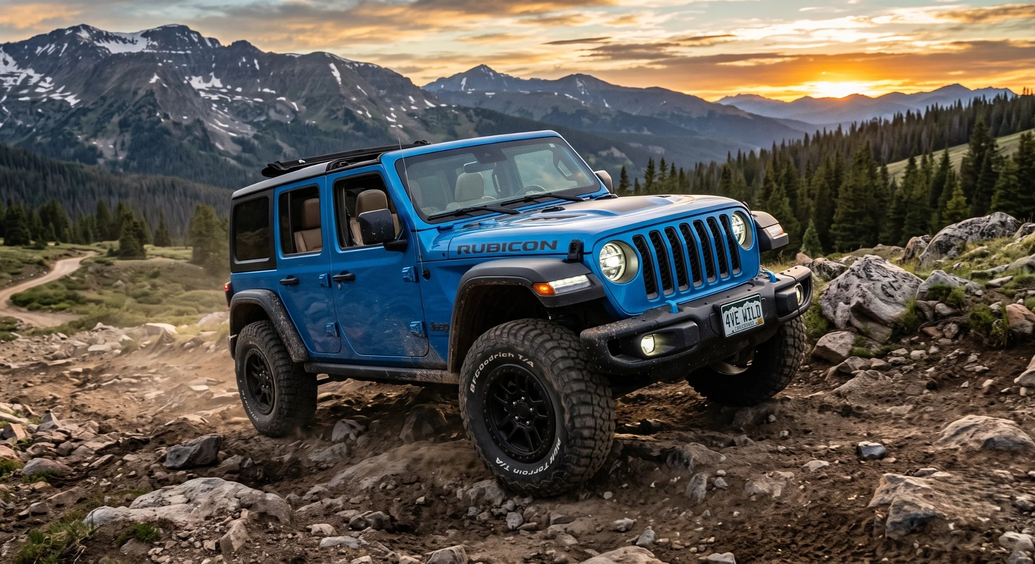 Jeep Wrangler 4xe plug-in hybrid SUV