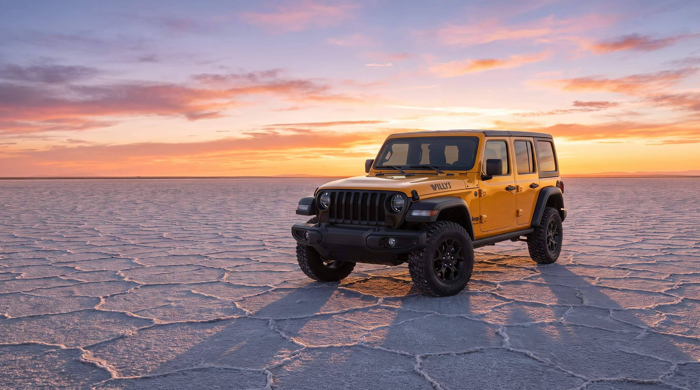 2026 Jeep Wrangler 4-Door Willys, one of the two trims compared in this Rubicon vs Willys guide at Jeep Chrysler Dodge RAM FIAT of Ontario