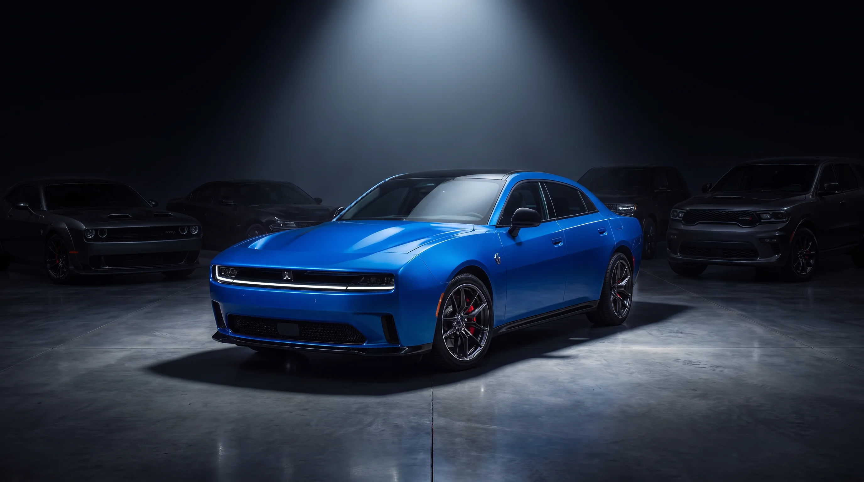 Dodge Charger Daytona EV Scat Pack electric muscle car exterior