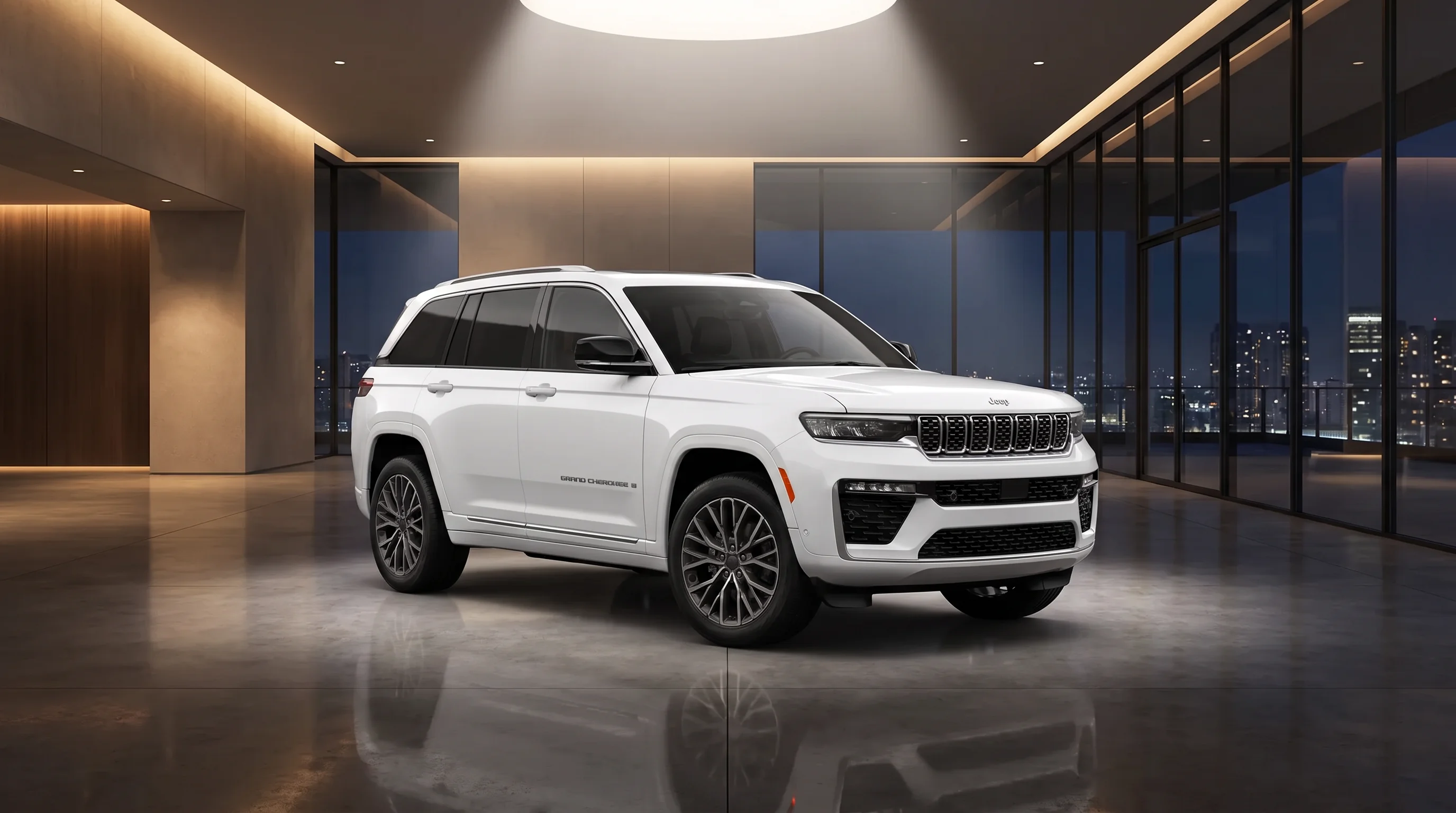 2026 Jeep Grand Cherokee exterior, shown for the trim levels and pricing guide at Jeep Chrysler Dodge RAM FIAT of Ontario
