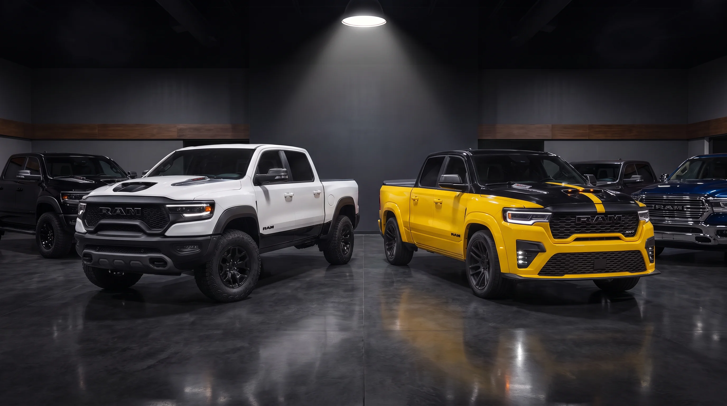 2027 Ram 1500 RHO vs. 2027 Ram 1500 Rumble Bee SRT comparison