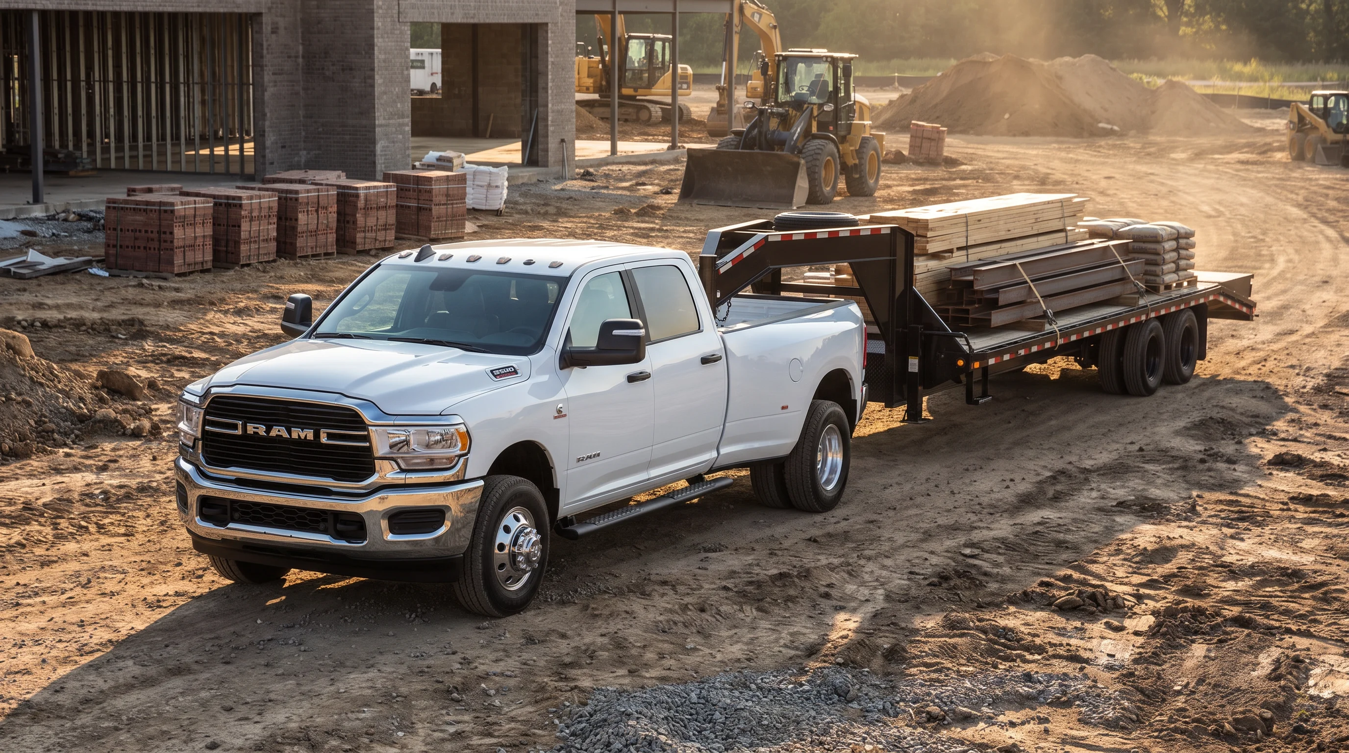 2026 Ram 3500 heavy-duty pickup with the available Cummins Turbo Diesel at Joshua Tree CDJR in Yucca Valley, CA