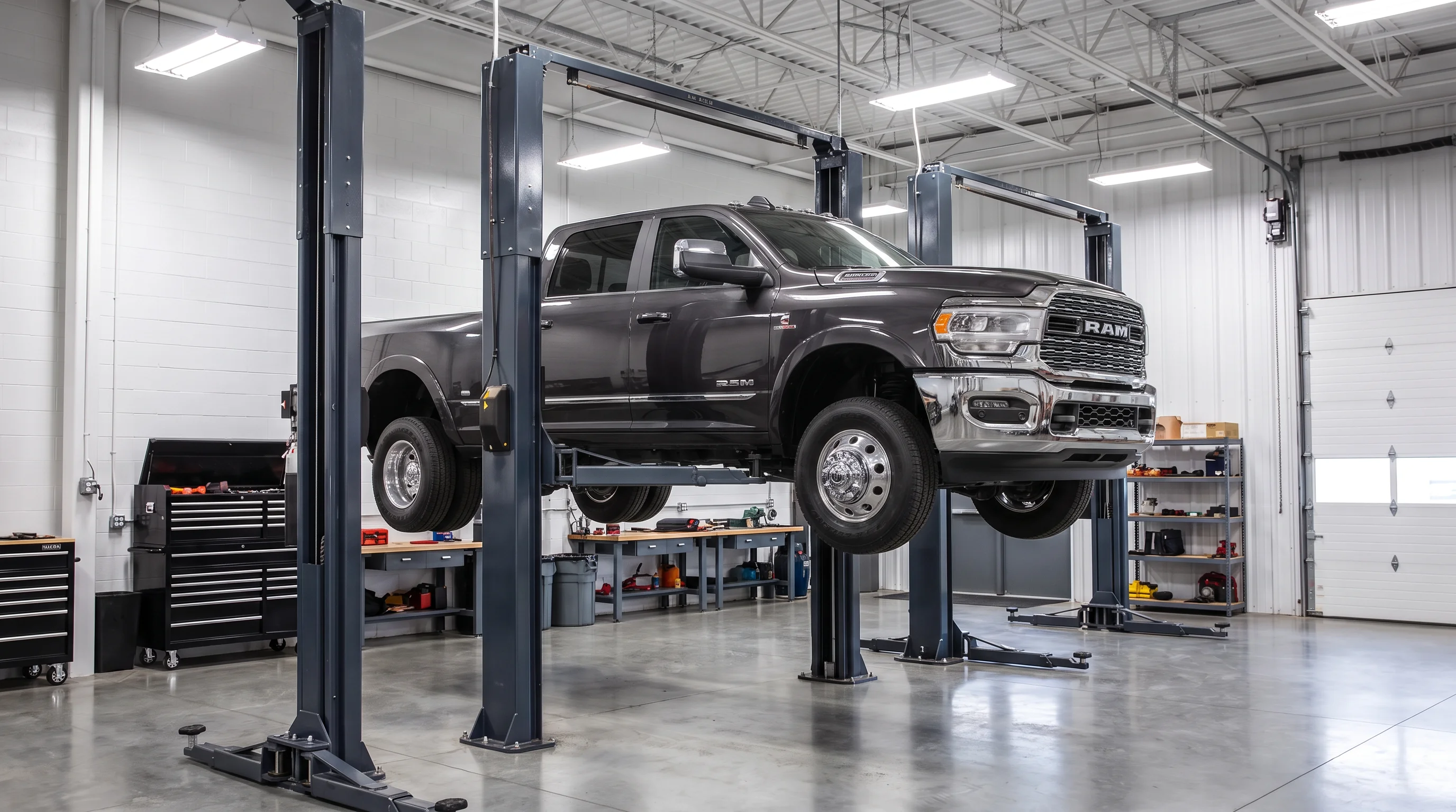Ram 2500 Cummins diesel truck in for severe-duty service at Joshua Tree CDJR in Yucca Valley, CA