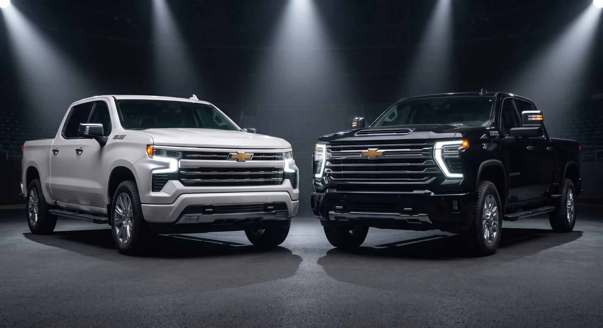 2026 Chevrolet Silverado 1500 y Silverado 2500 HD comparadas en Legacy Chevrolet of Waxahachie