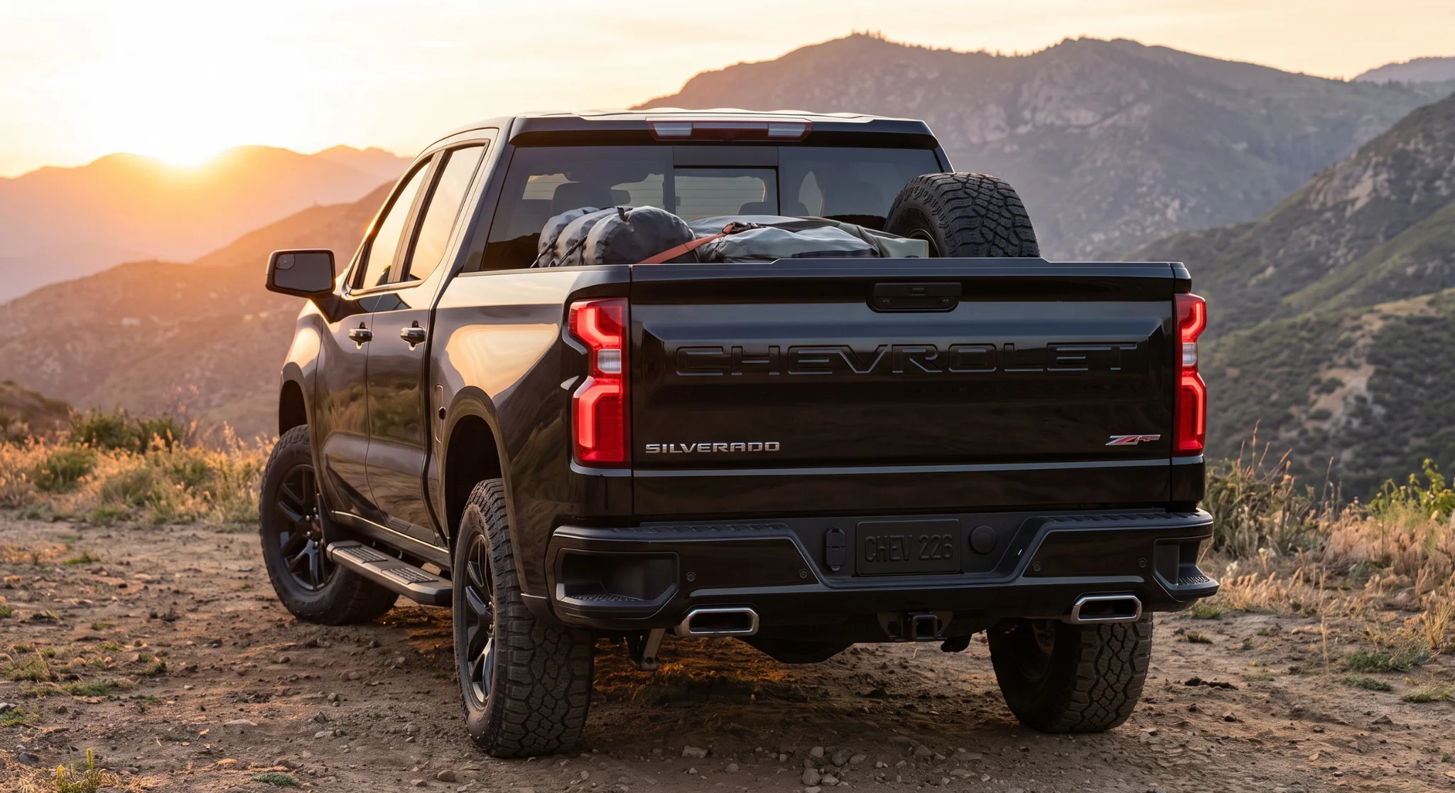 Chevrolet Silverado cargo bed showing bed length and cab configuration options at Legacy Chevrolet of Waxahachie