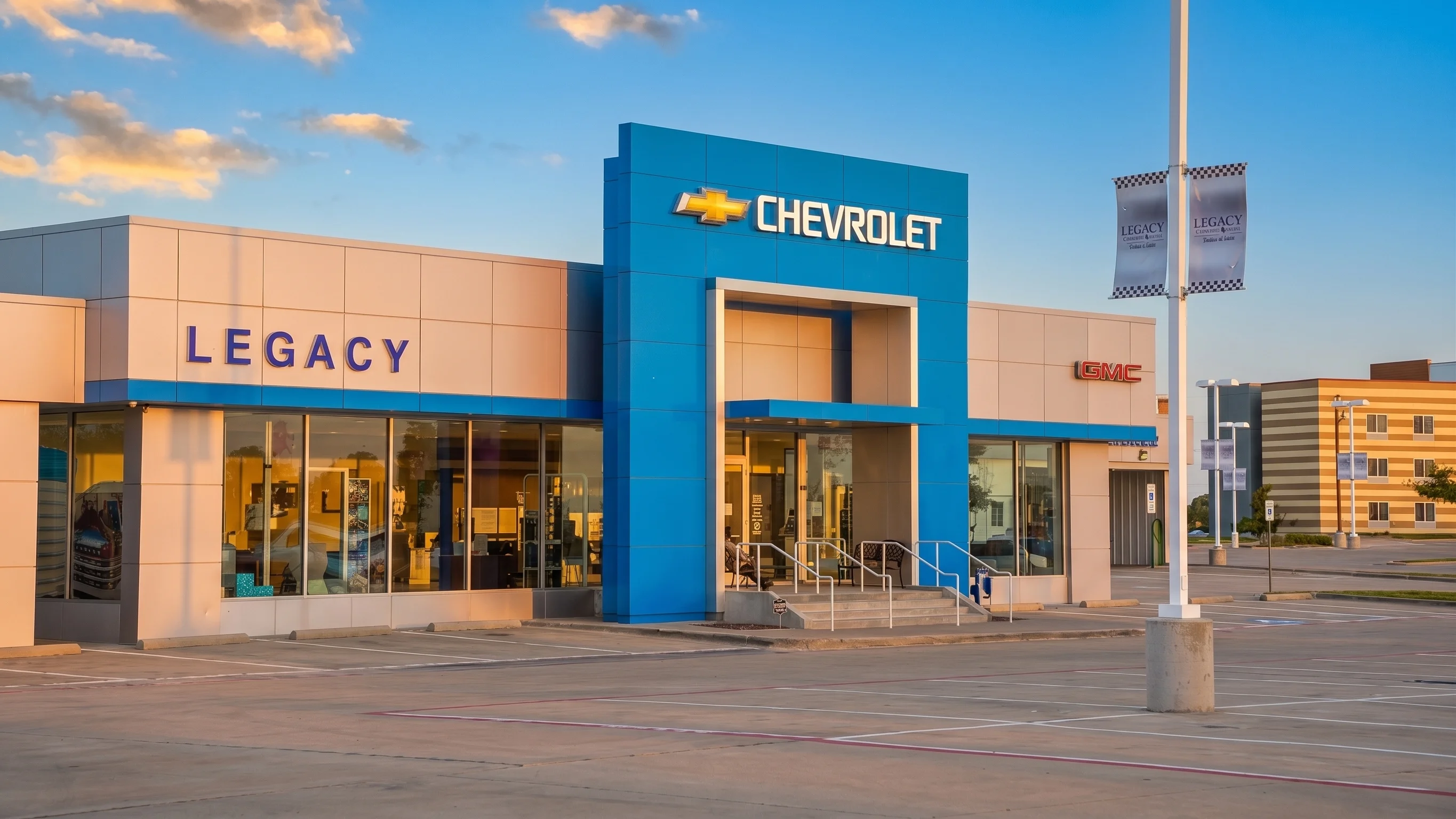 Legacy Chevrolet of Waxahachie on the US-287 Bypass in Waxahachie, Texas