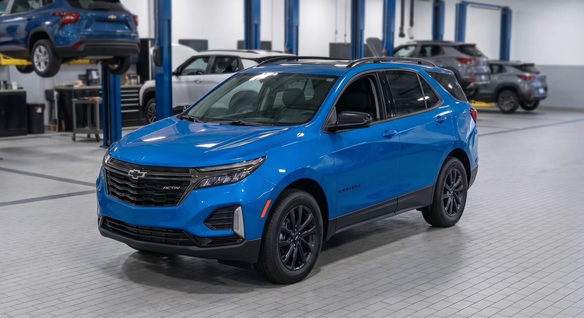 Chevrolet vehicle at Legacy Chevrolet of Waxahachie parts and service center