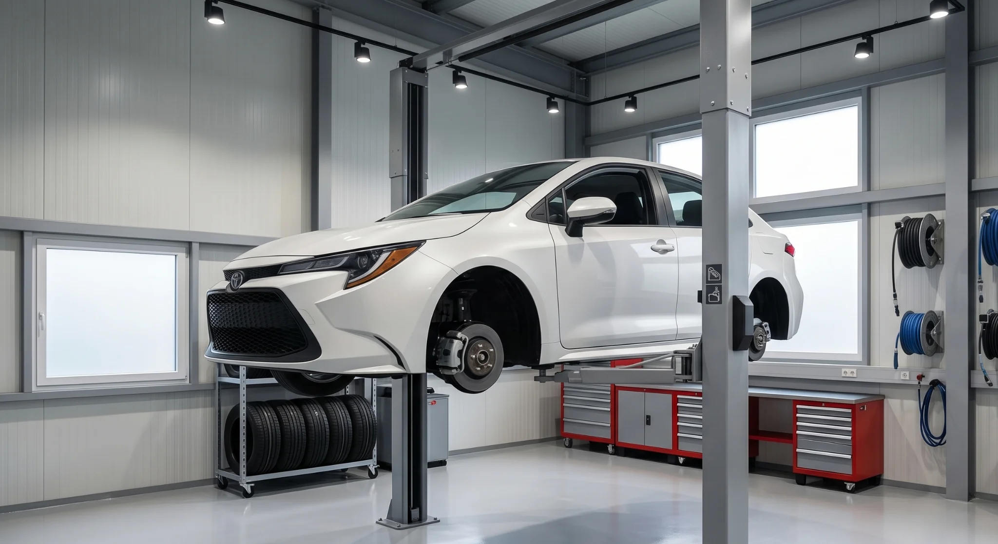 Service technician at Legacy Toyota of Dallas authorized Toyota service center in Dallas, TX