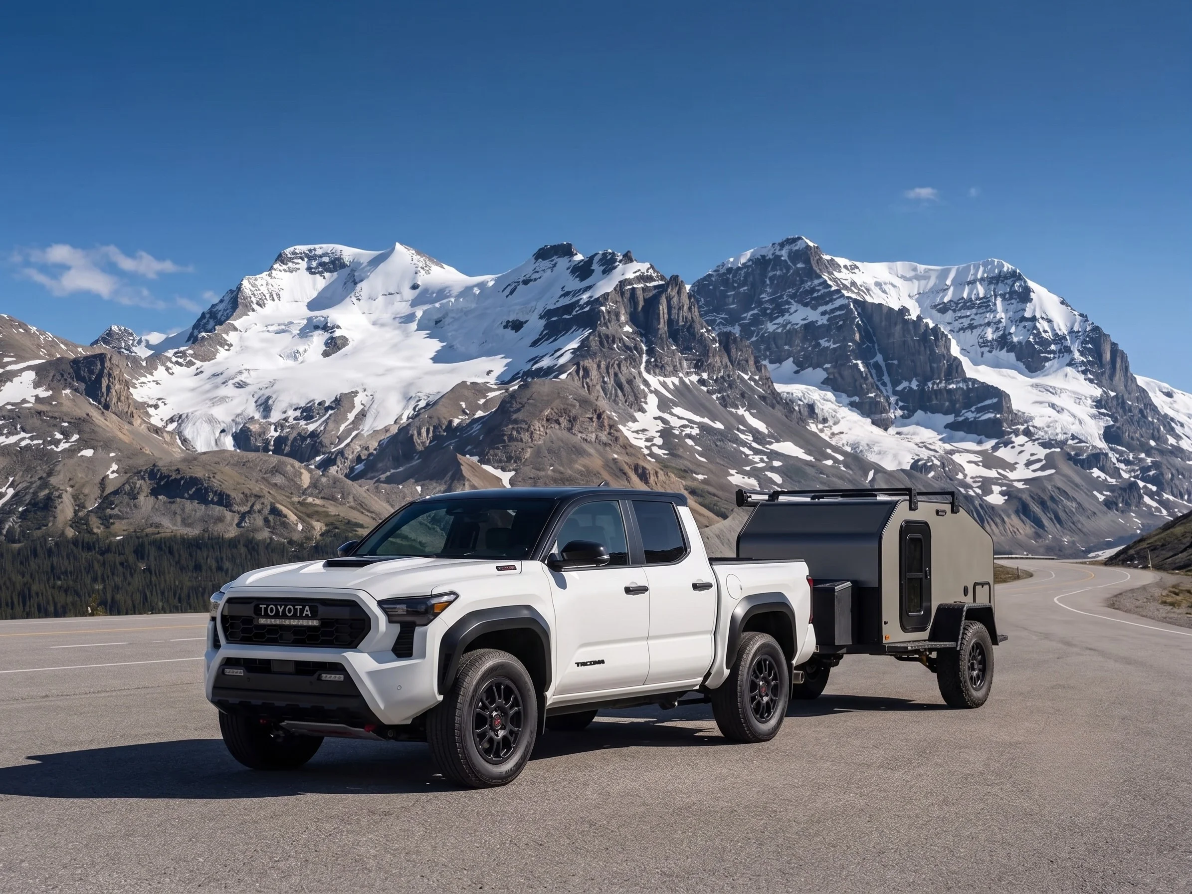 2026 Toyota Tacoma loaded for hauling at Legacy Toyota of Dallas