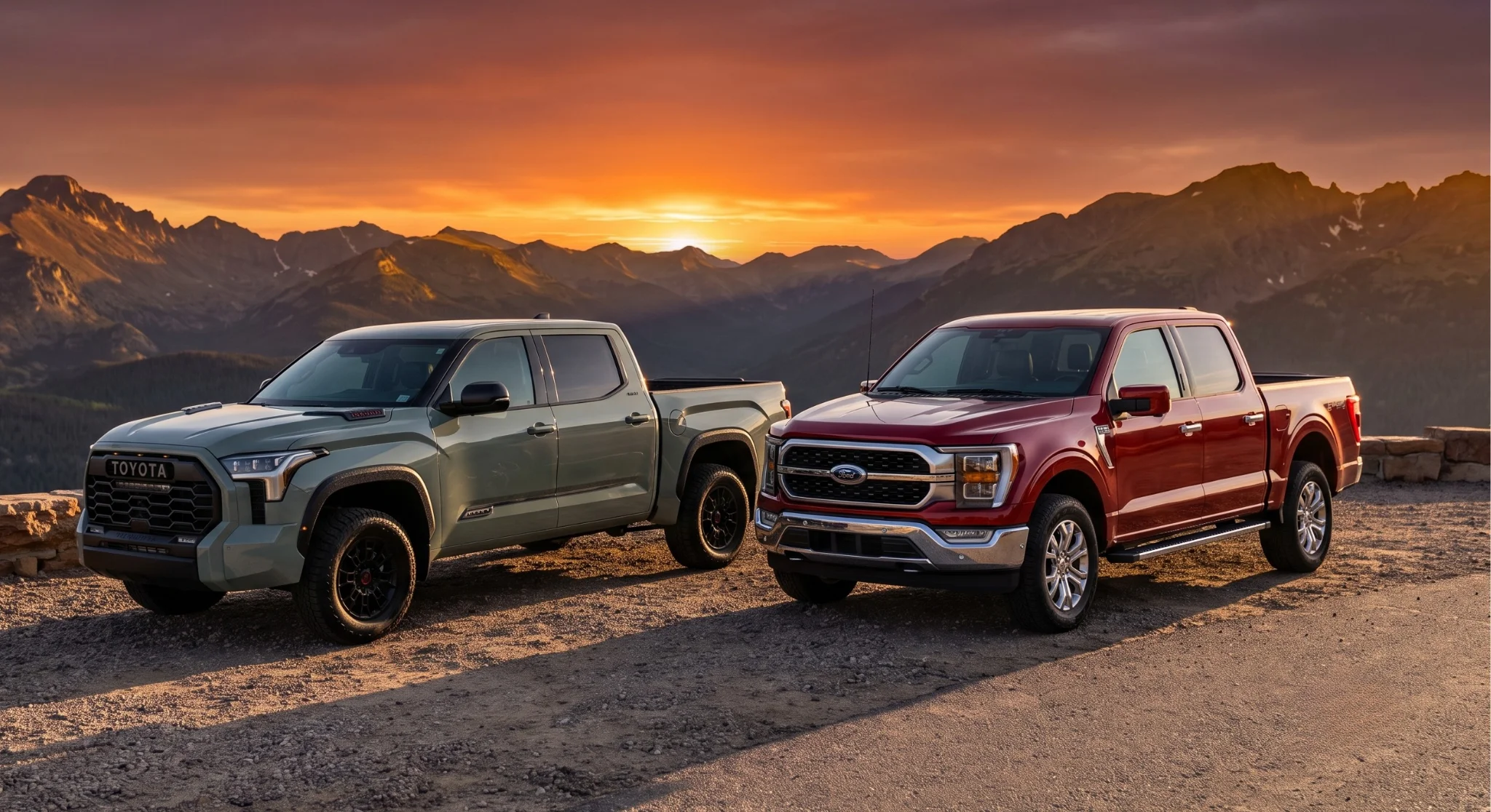 2026 Toyota Tundra vs 2026 Ford F-150 full-size truck comparison at Legacy Toyota of Dallas