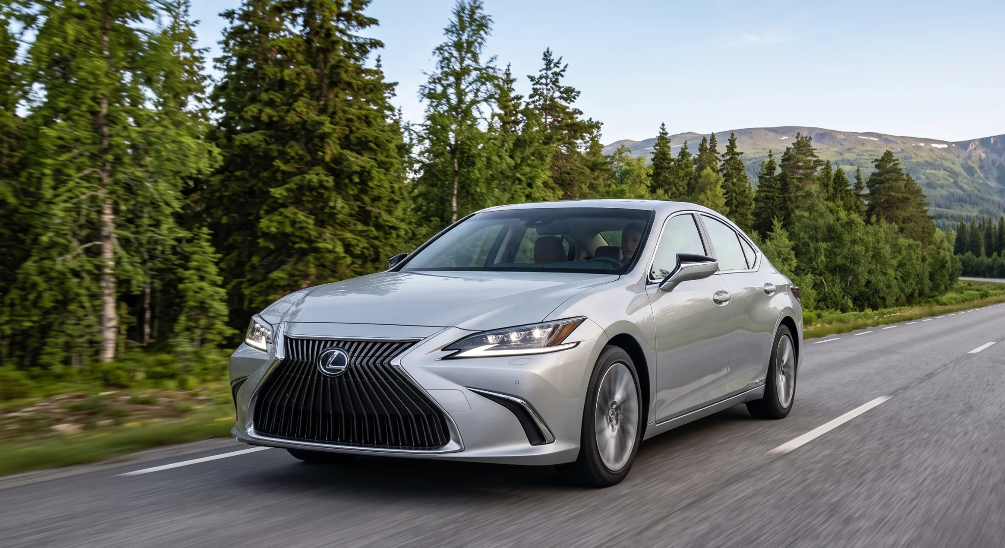 2026 Lexus ES redesigned luxury sedan featuring the hybrid ES 350h and all-electric ES 350e and ES 500e