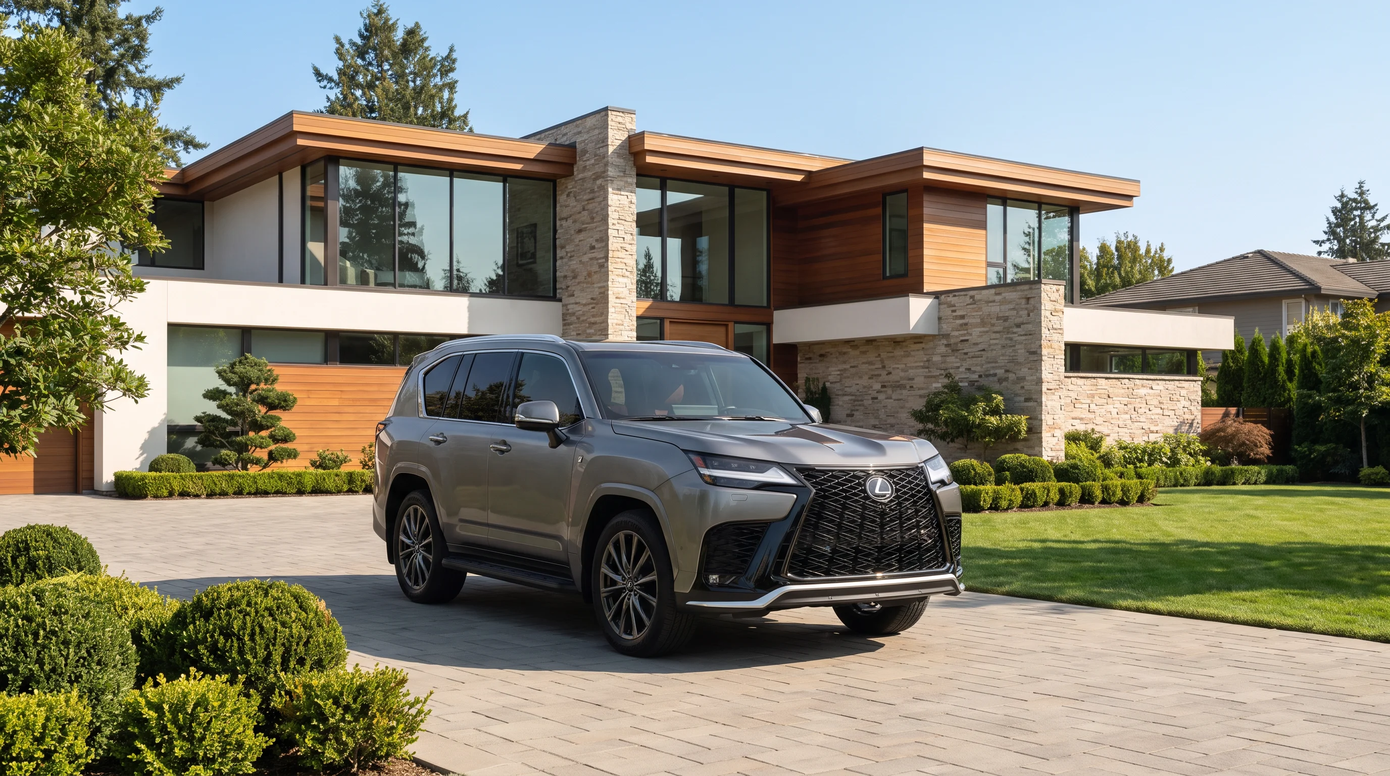2026 Lexus LX 700h Hybrid full-size luxury SUV available at Lexus of Woodland Hills