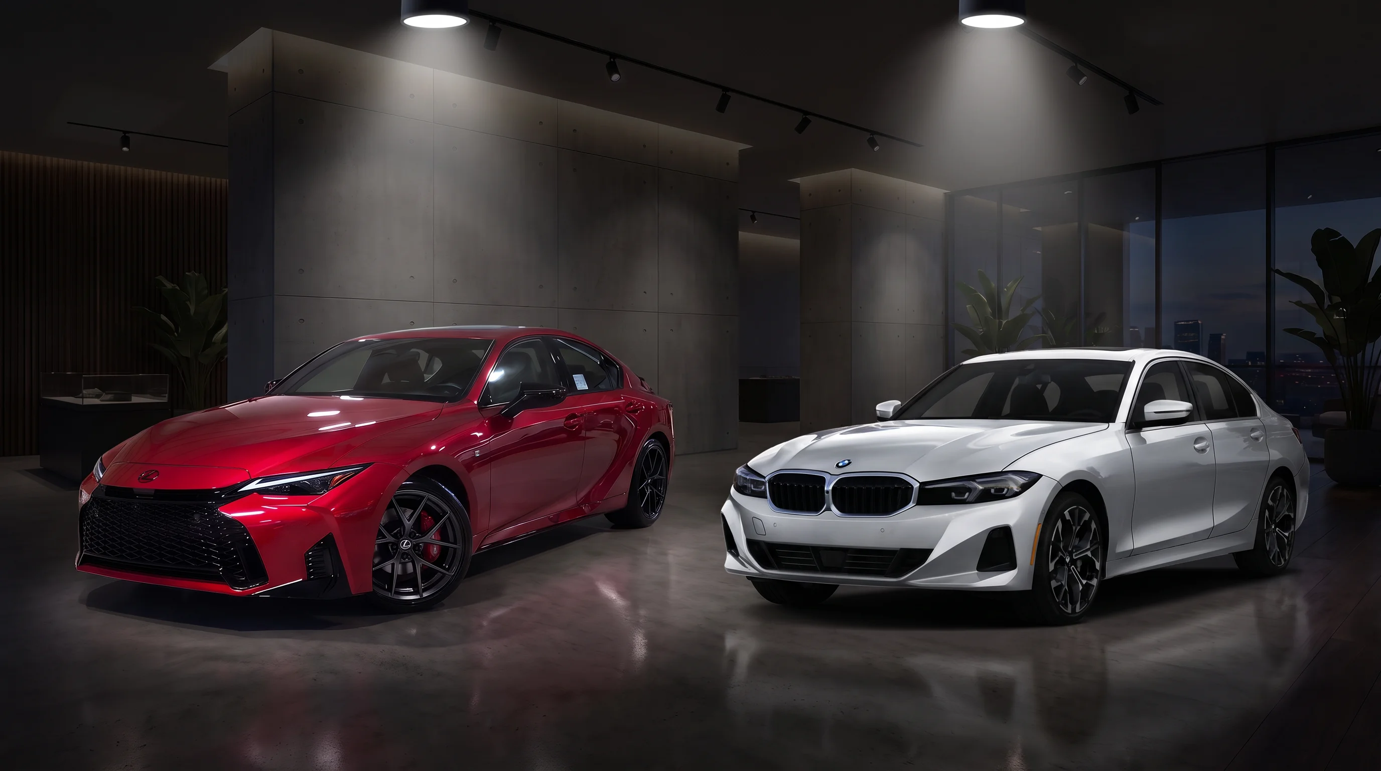 2026 Lexus IS 350 vs 2026 BMW 3 Series sport sedan comparison