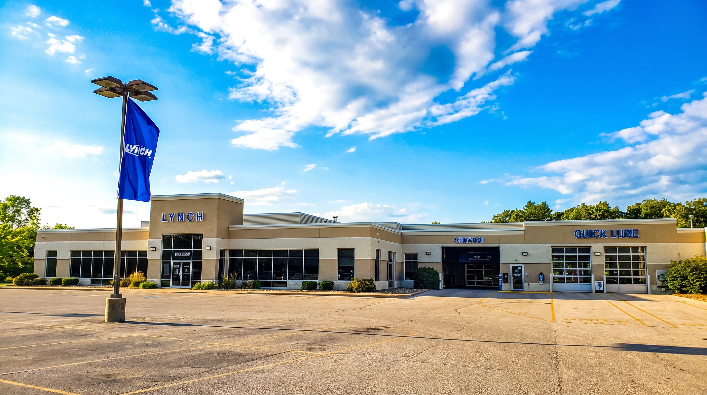 Lynch Ford of Mukwonago dealership service and parts center in Mukwonago, Wisconsin