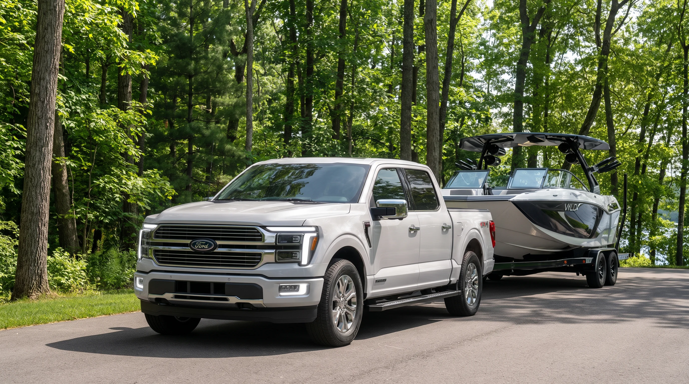 2026 Ford F-150 towing at Lynch Ford of Mukwonago in Mukwonago, WI