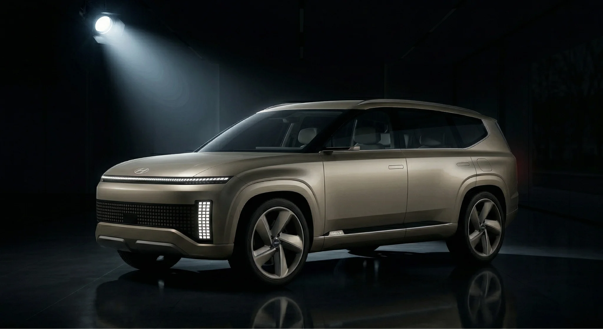 2026 Hyundai Ioniq 9 electric three-row SUV at Ontario Hyundai