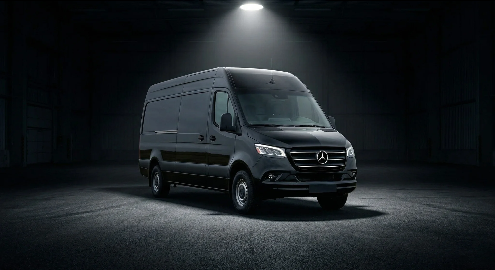 Mercedes-Benz Sprinter van fleet at Mercedes-Benz of El Cajon dealership