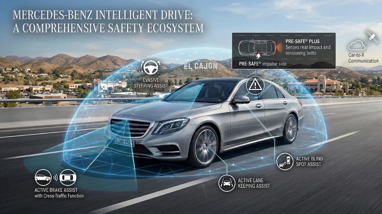 Mercedes-Benz advanced safety technology systems overview