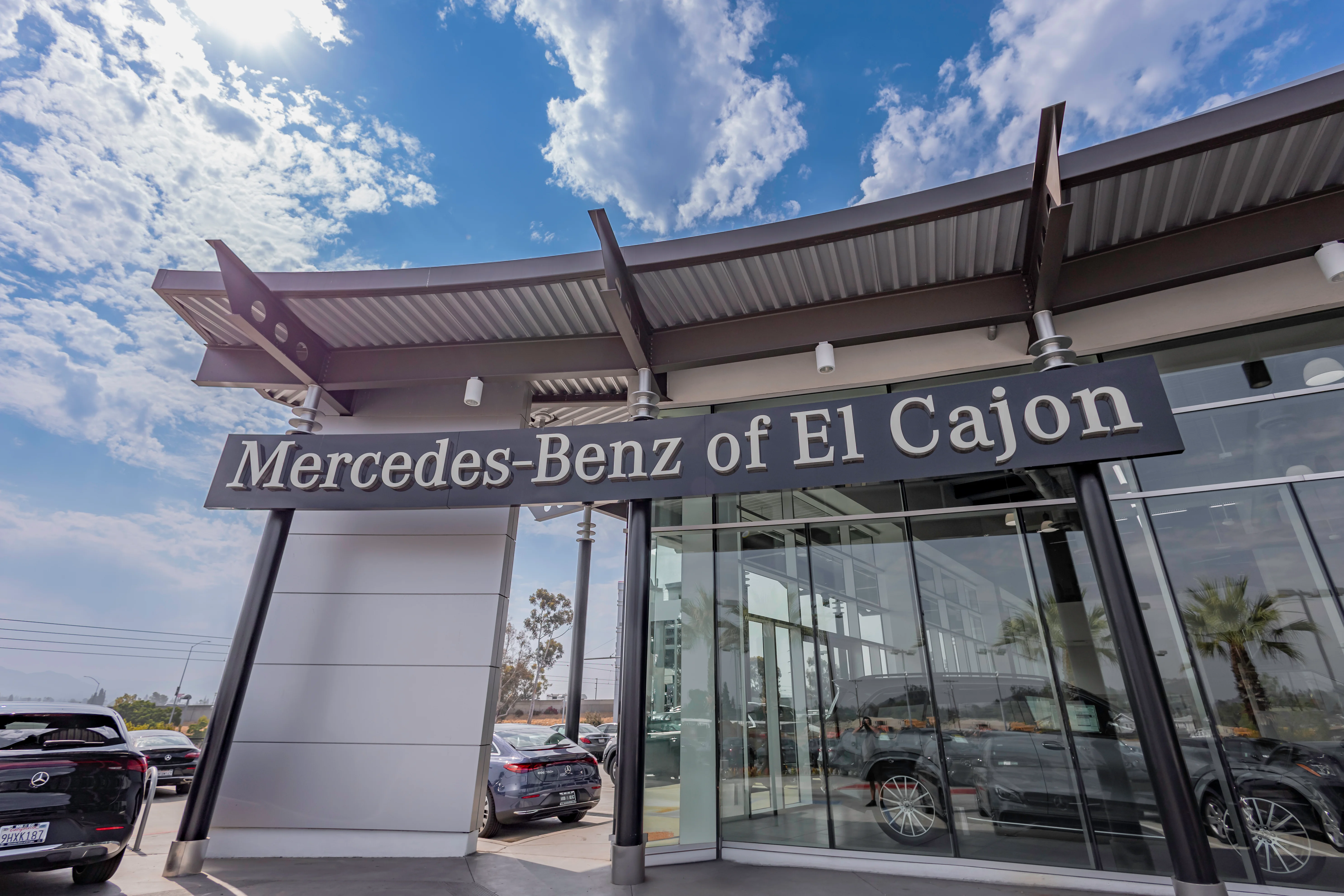 Mercedes-Benz of El Cajon dealership exterior in San Diego County — OREMOR Automotive Group