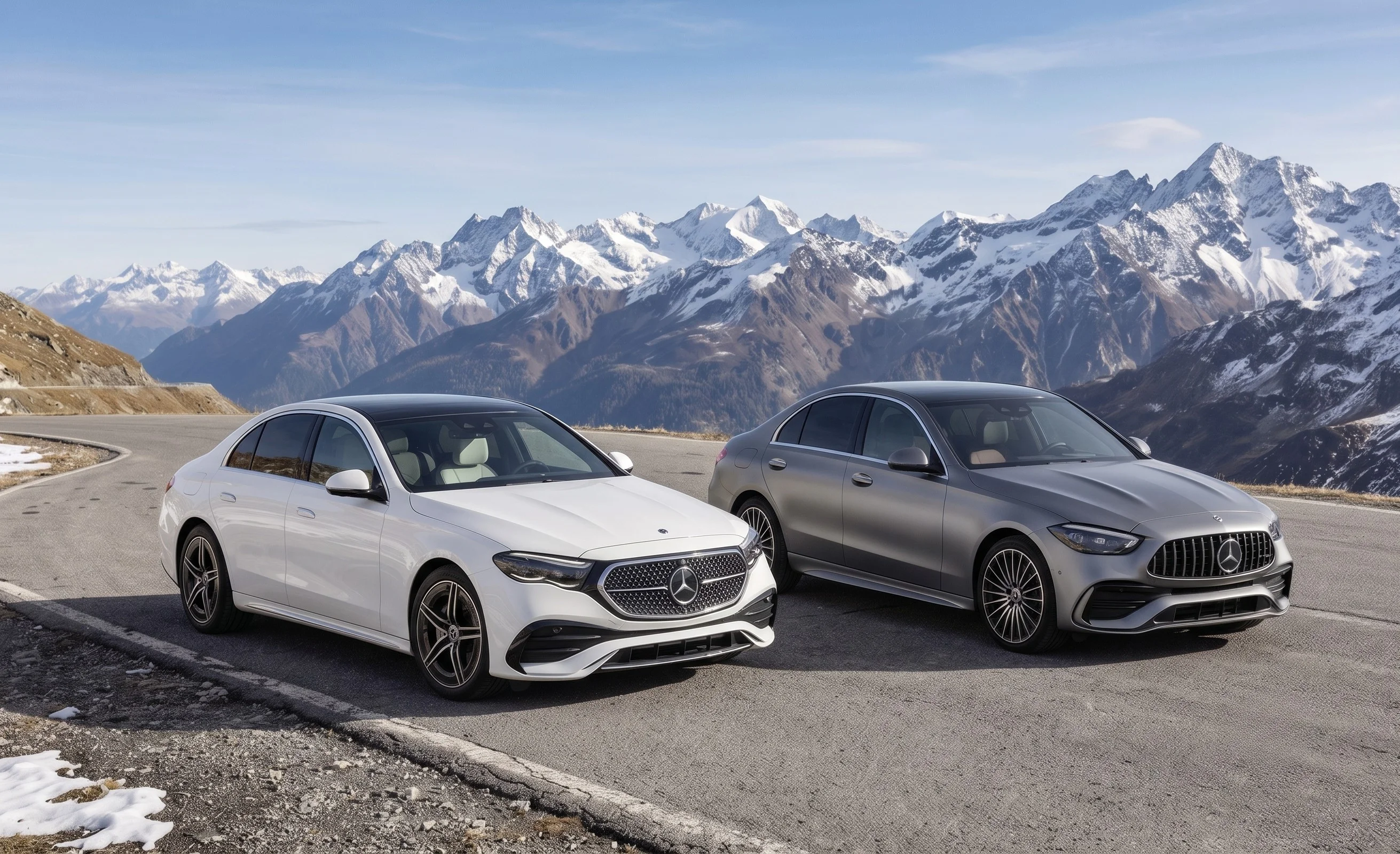 2026 Mercedes-Benz C-Class and E-Class sedans compared at Mercedes-Benz of El Cajon