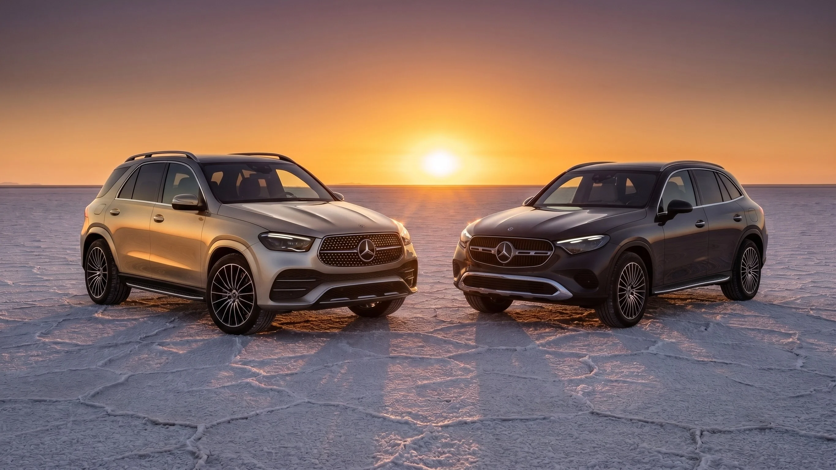 2026 Mercedes-Benz GLC and GLE luxury SUVs compared at Mercedes-Benz of El Cajon