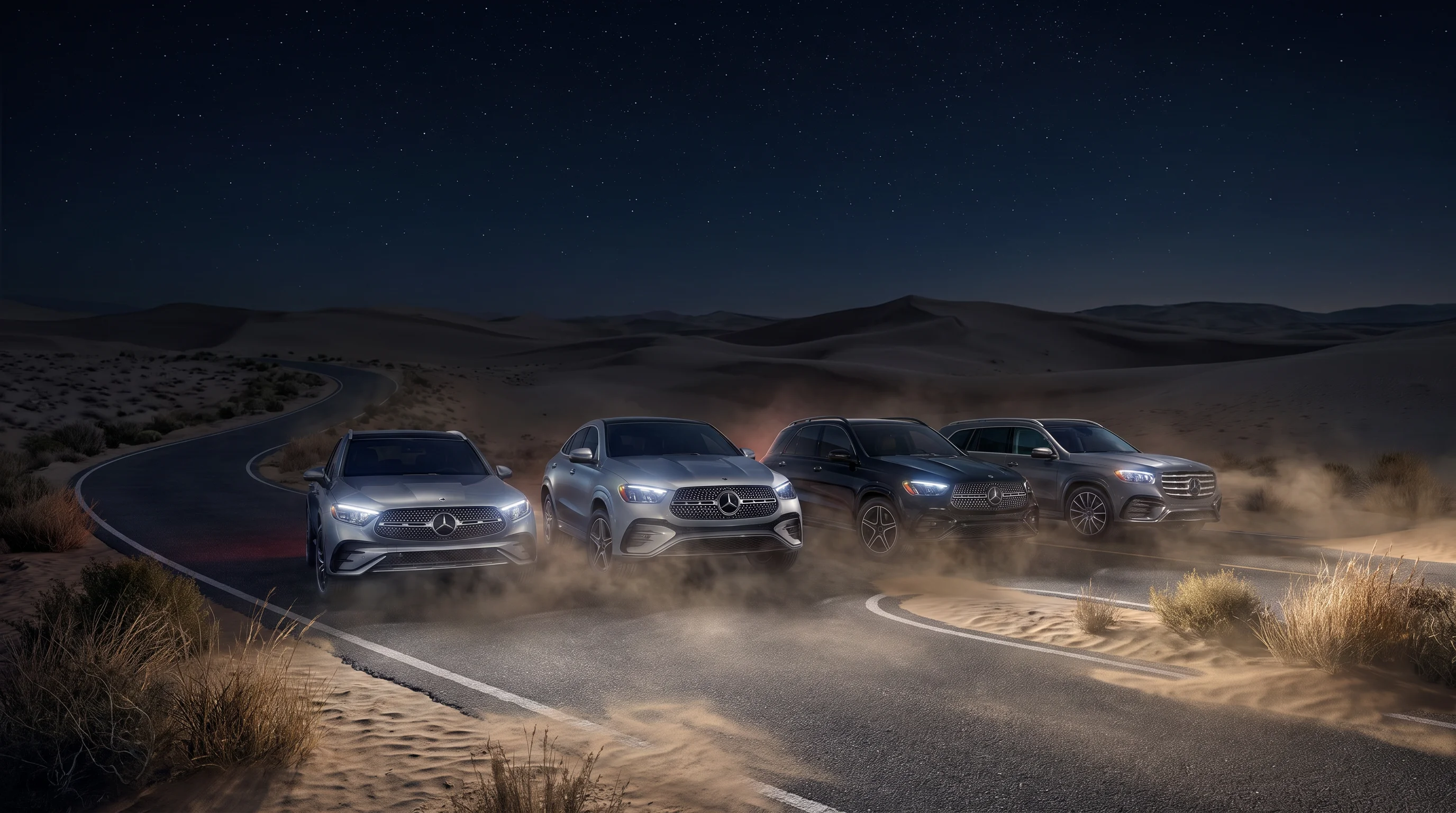 Gama de SUV Mercedes-Benz GLA, GLB, GLC y GLE en Mercedes-Benz of El Cajon