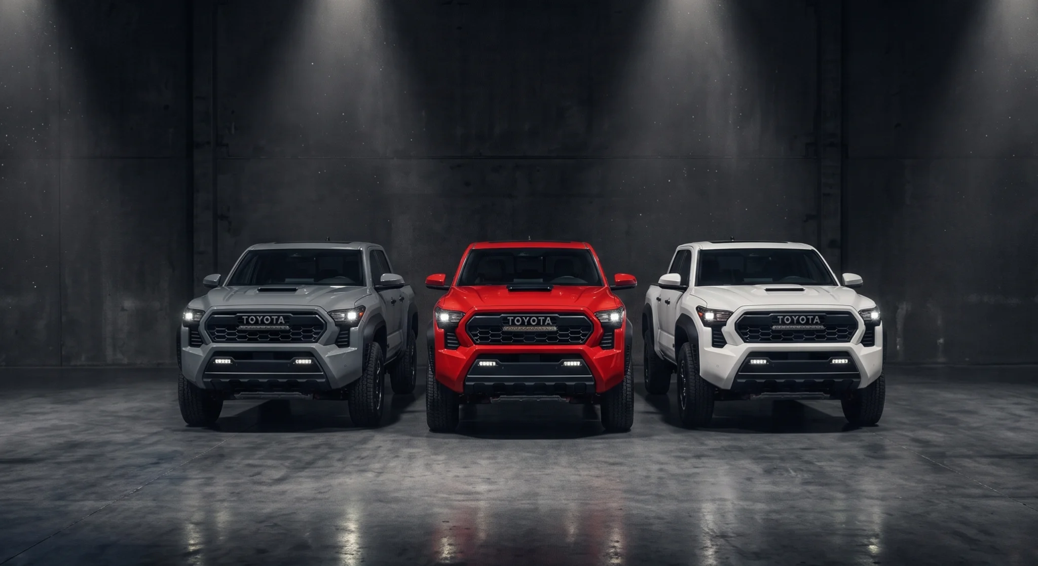 2026 Toyota Tacoma off-road pickup — TRD Pro, TRD Off-Road, and Trailhunter trims at North Hollywood Toyota