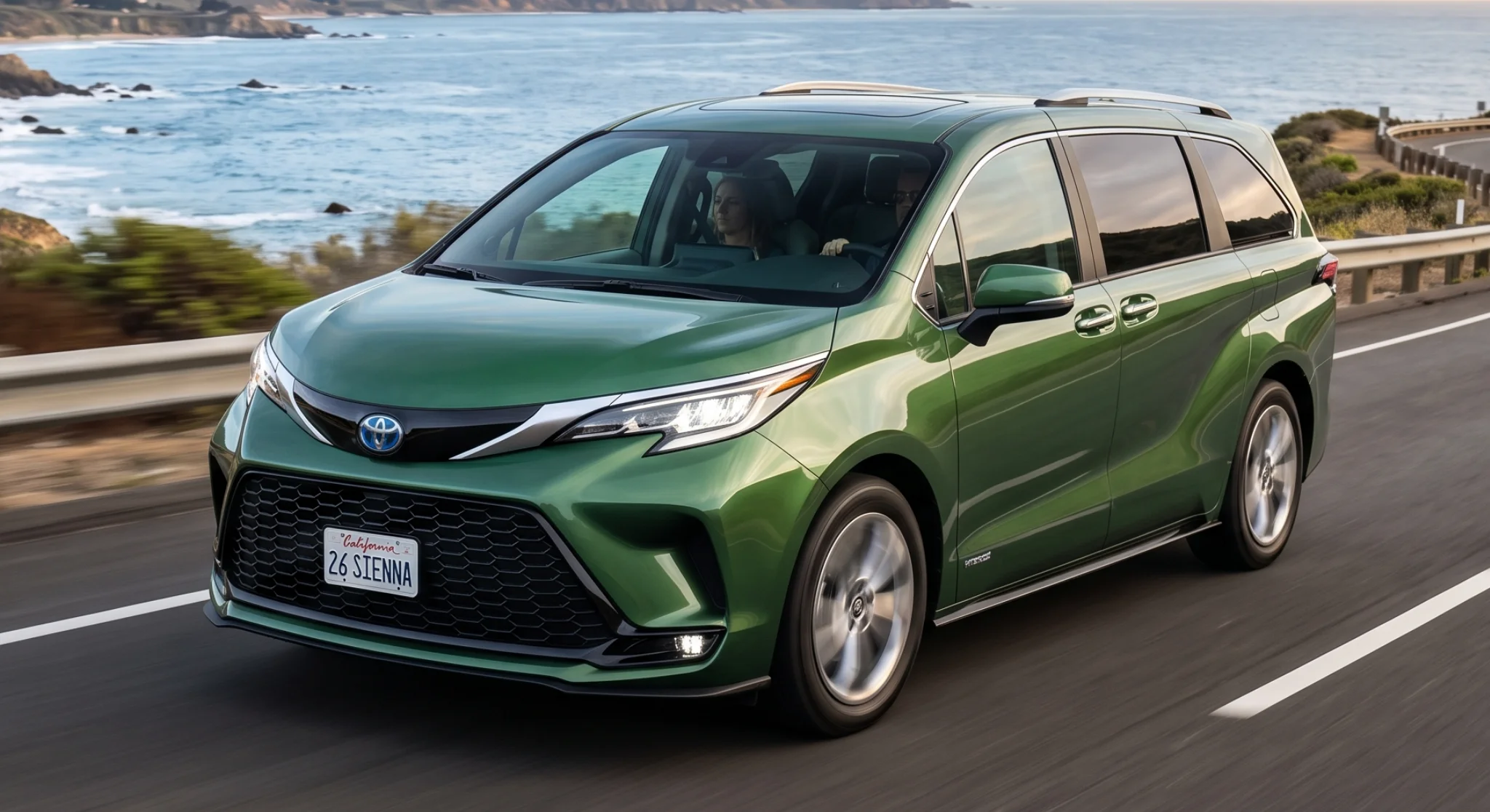 2026 Toyota Sienna hybrid minivan at North Hollywood Toyota