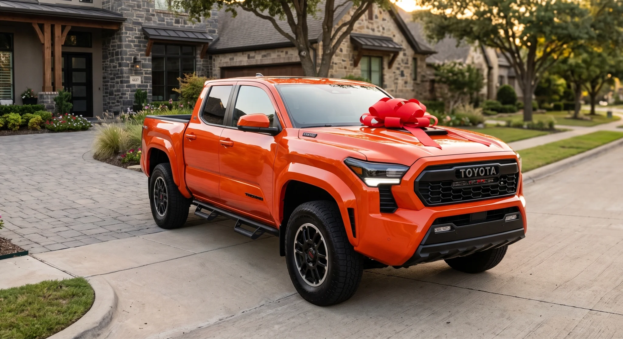 Trading in a car at North Hollywood Toyota